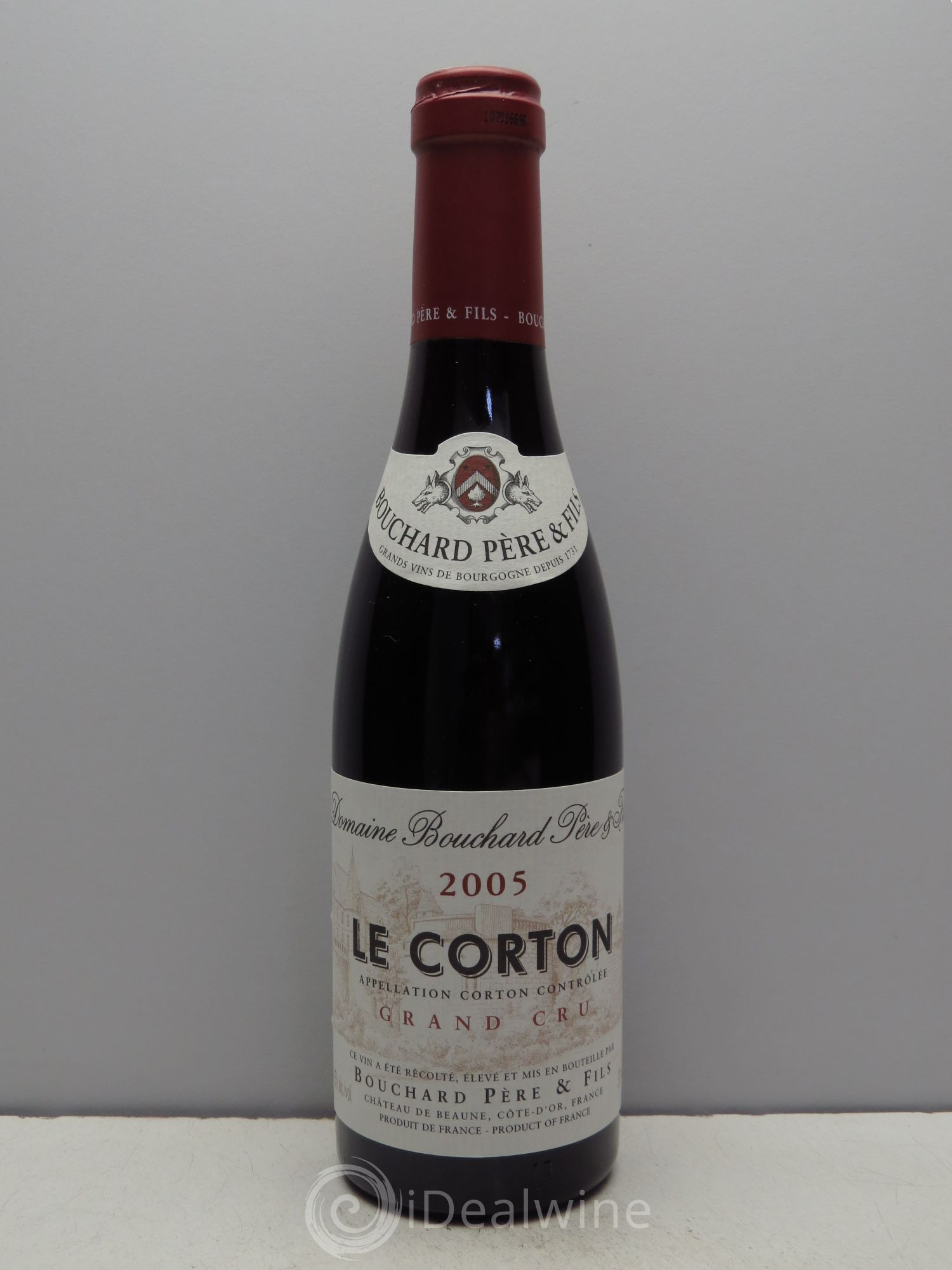 Corton Grand Cru Le Corton Bouchard Père & Fils 2005 - Lot de 6 demi bouteilles - 0