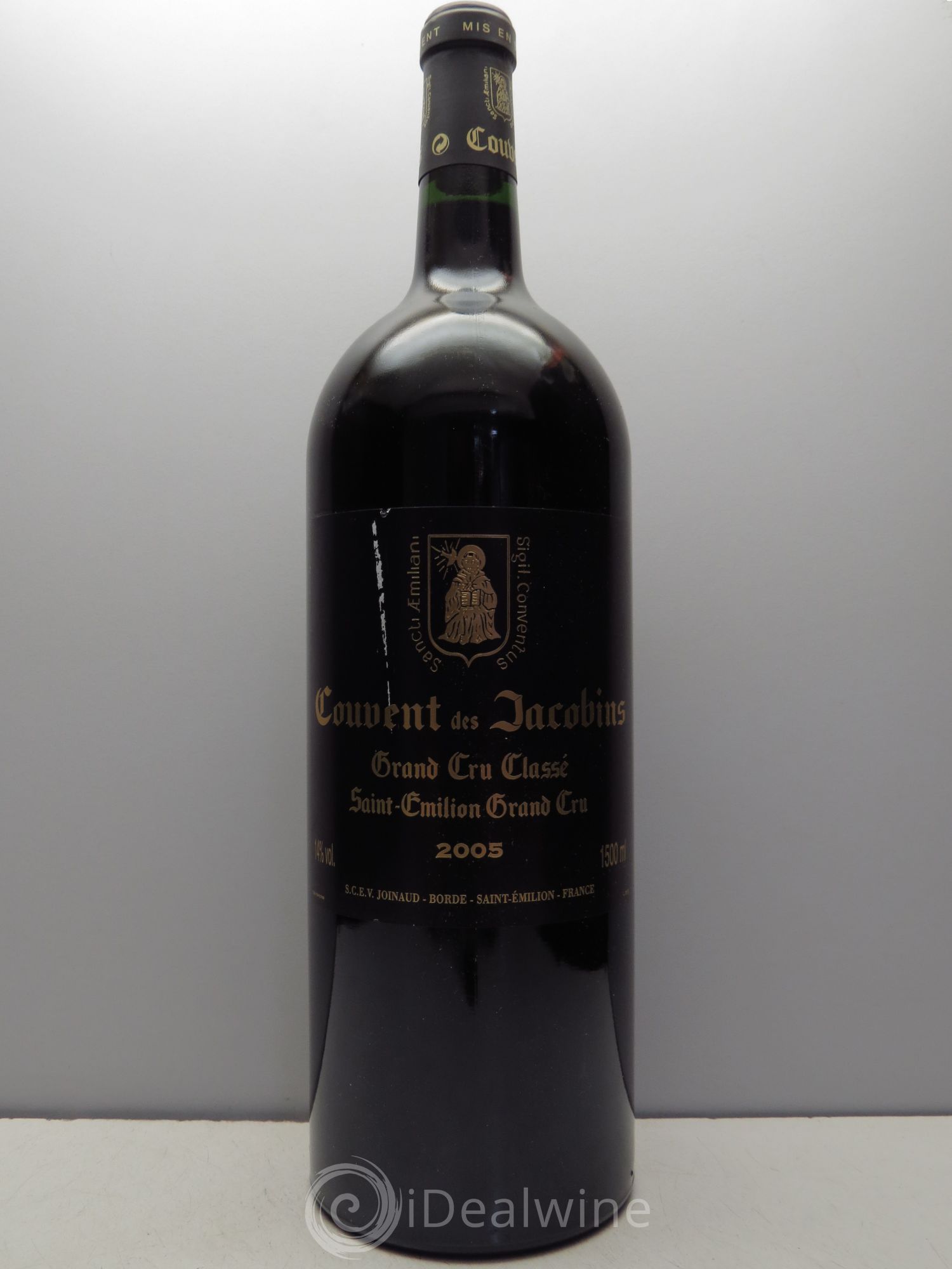 Château Couvent des Jacobins Grand Cru Classé 2005 - Lot de 1 magnum - 0