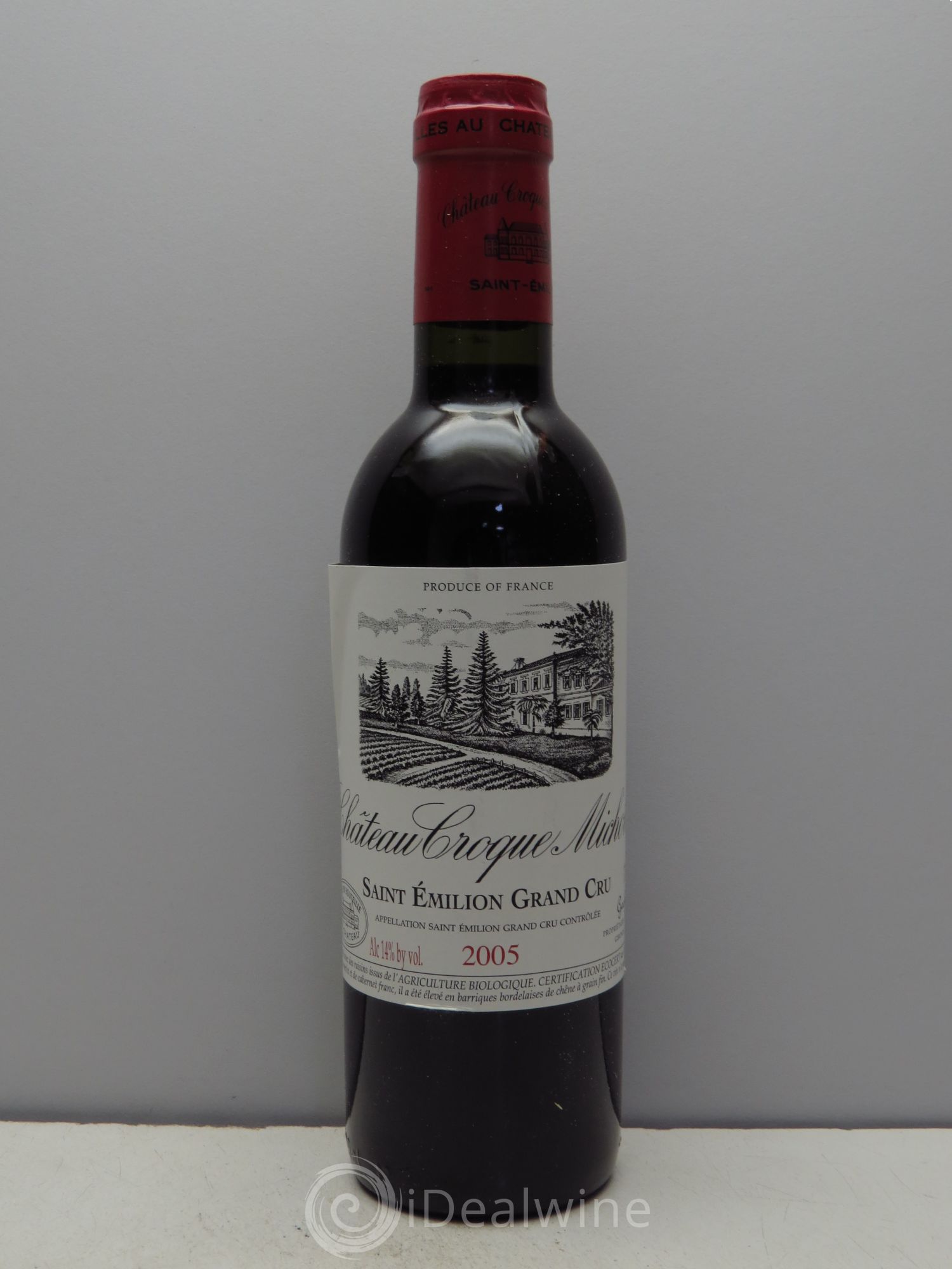 Château Croque Michotte 2005 - Lot de 12 demi bouteilles - 0