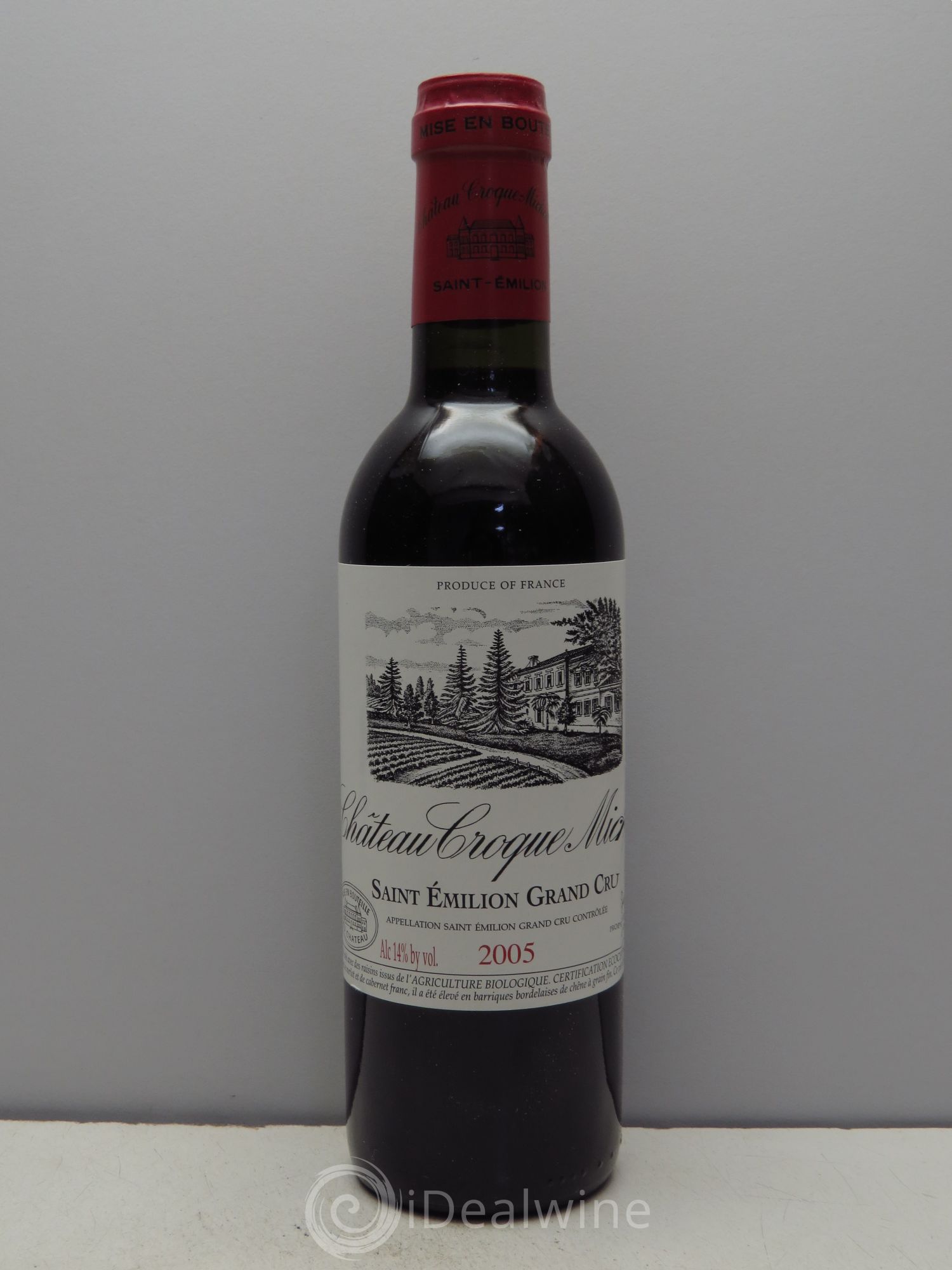 Château Croque Michotte 2005 - Lot de 12 demi bouteilles - 0