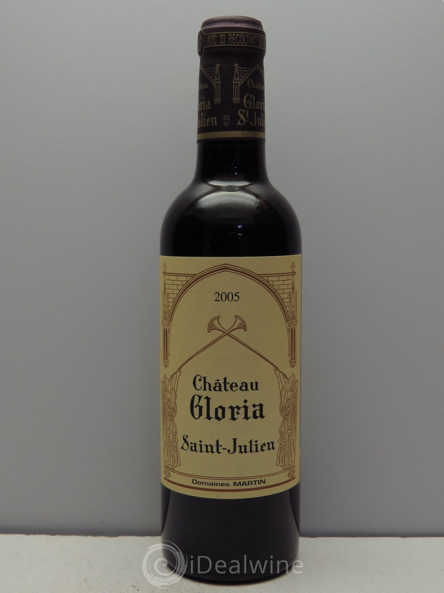 Château Gloria 2005 - Lot de 6 demi bouteilles - 0