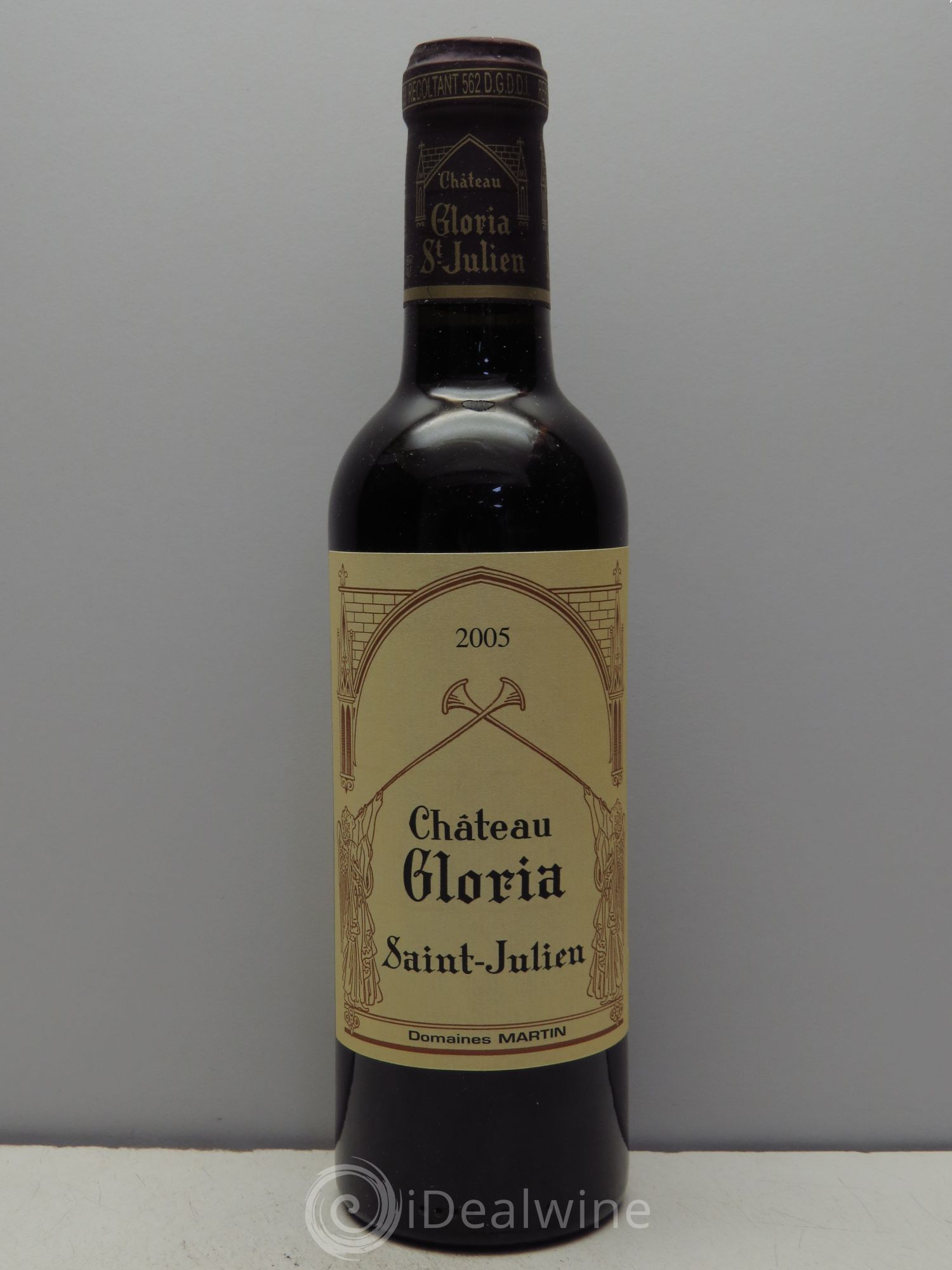 Château Gloria 2005 - Lot de 6 demi bouteilles - 0