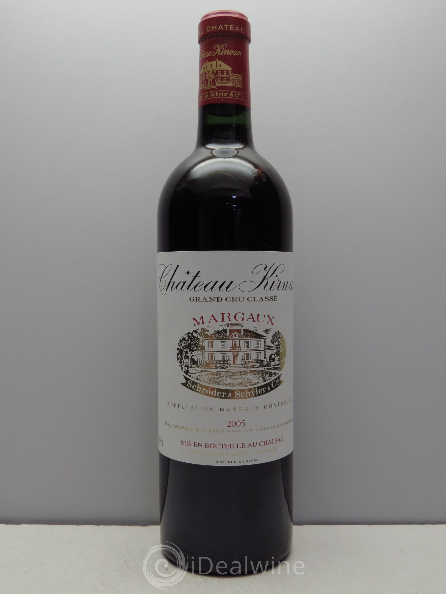 Château Kirwan 3ème Grand Cru Classé 2005 - Lot de 12 bouteilles - 0