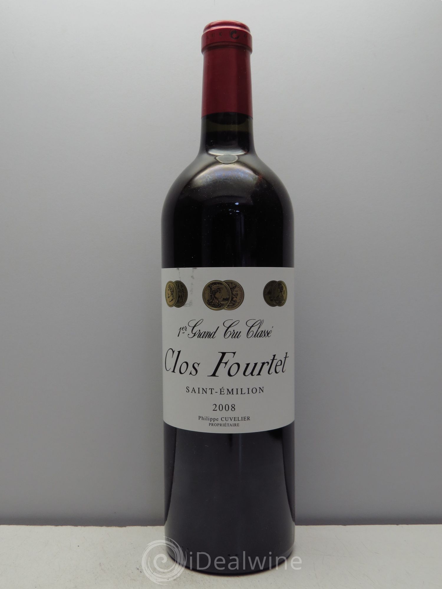 Clos Fourtet 1er Grand Cru Classé B 2008 - Lot de 12 bouteilles - 0