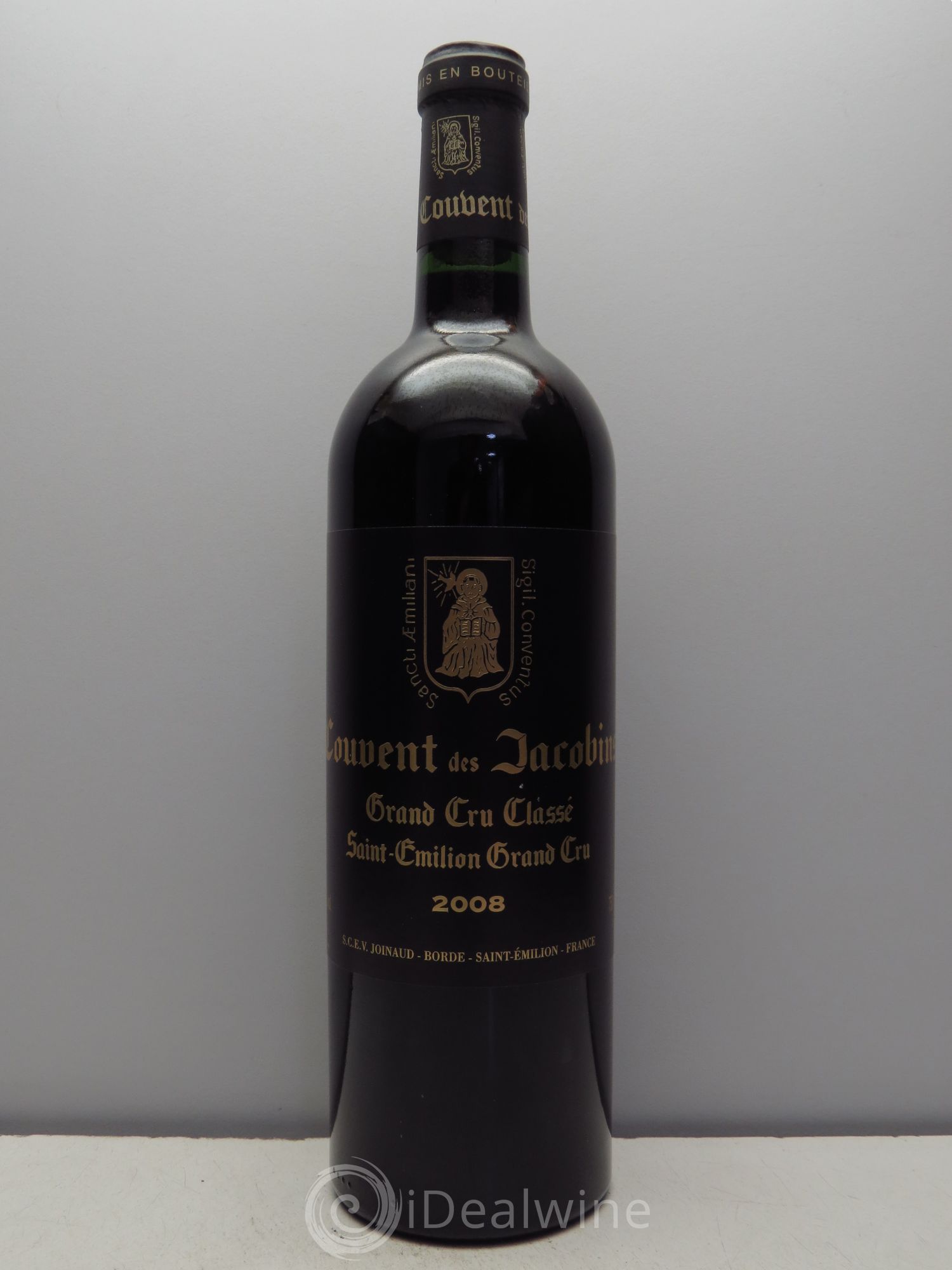 Château Couvent des Jacobins Grand Cru Classé 2008 - Lot de 12 bouteilles - 0