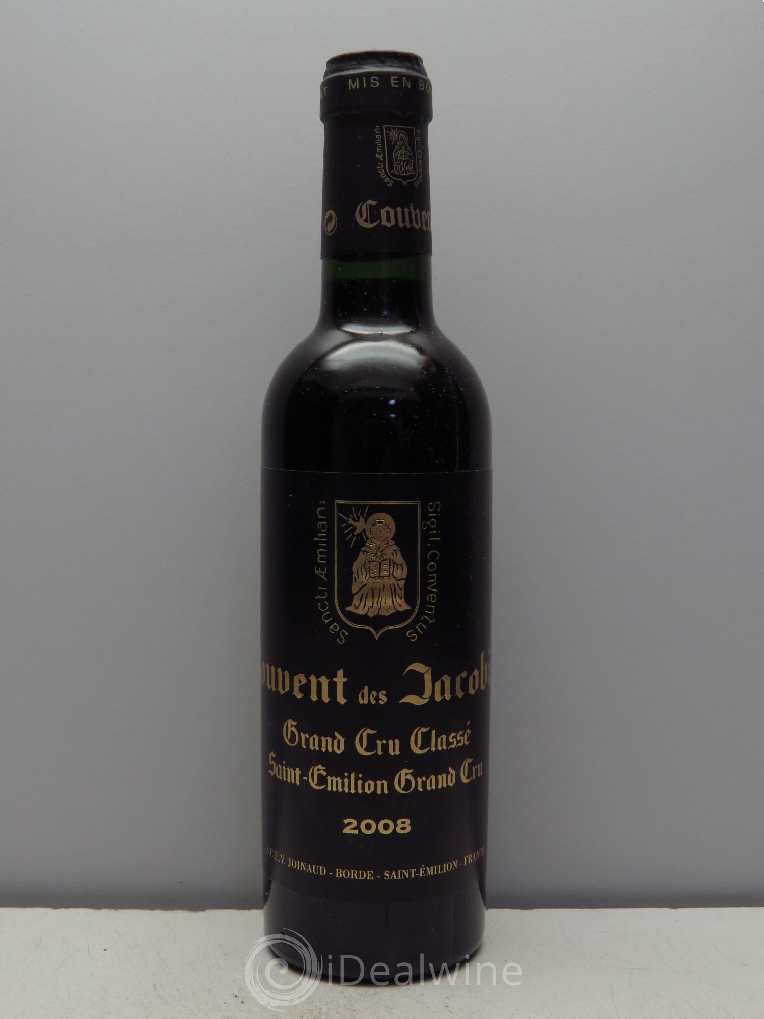 Château Couvent des Jacobins Grand Cru Classé 2008 - Lot de 12 demi bouteilles - 0