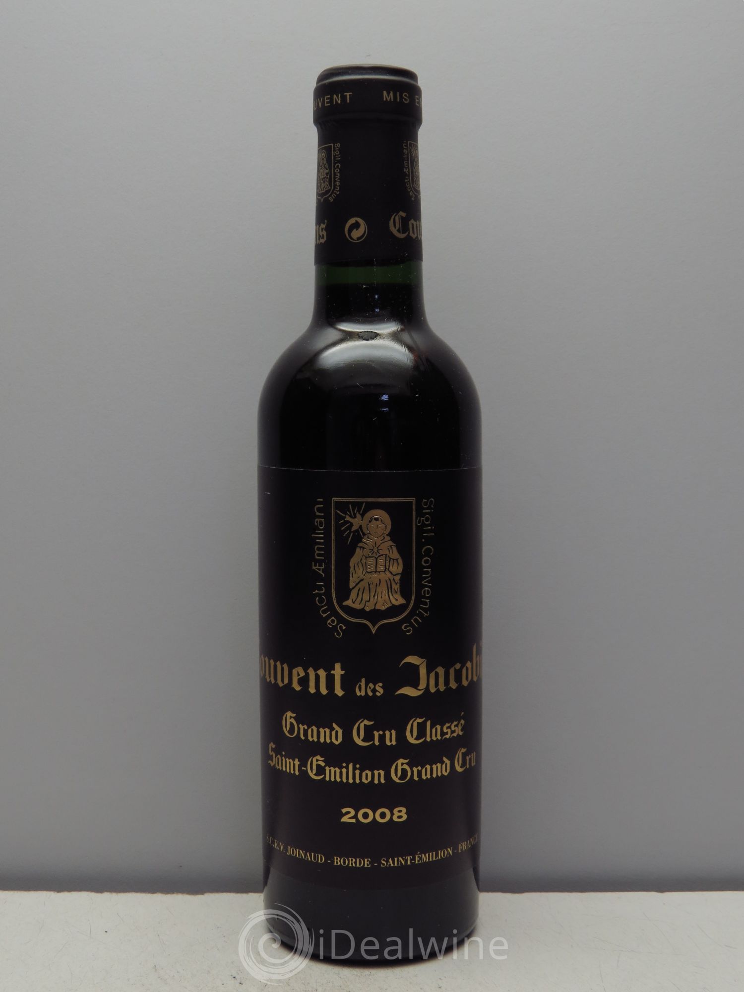 Château Couvent des Jacobins Grand Cru Classé (sans prix de réserve / no reserve) 2008 - Posten von 6 Demi-Flaschen - 0