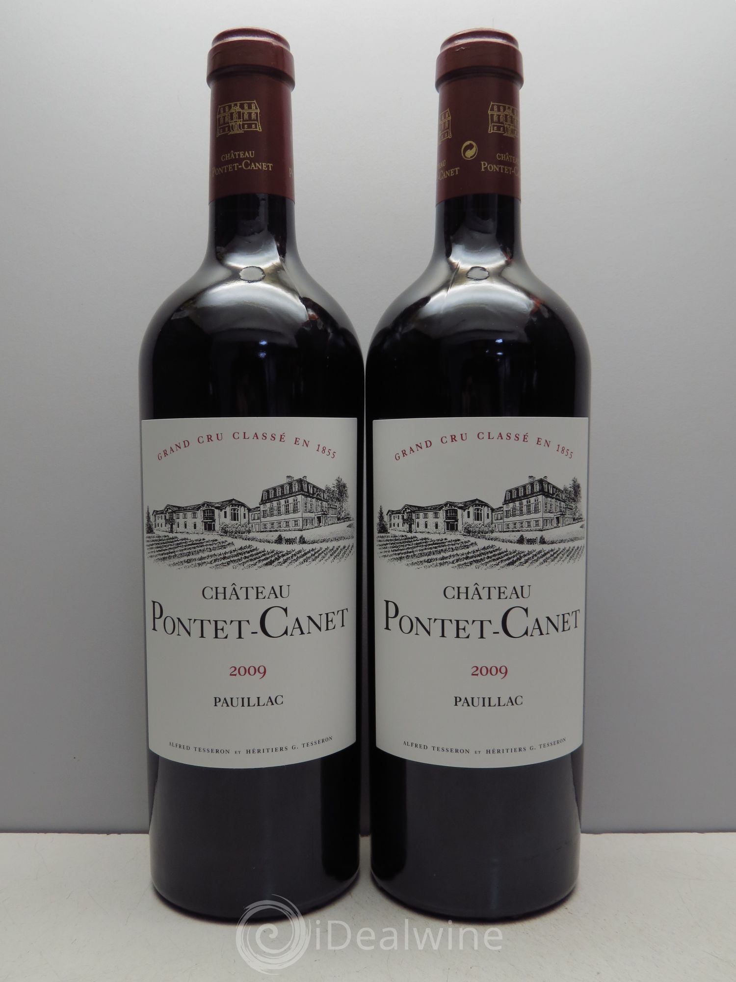 Château Pontet Canet 5ème Grand Cru Classé 2009 - Lot de 12 bouteilles - 1
