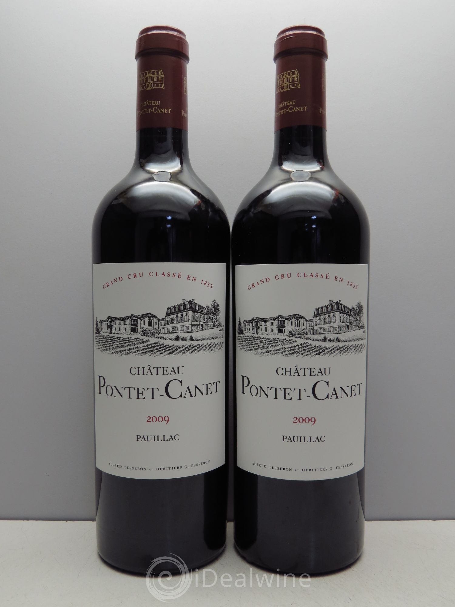 Château Pontet Canet 5ème Grand Cru Classé 2009 - Lot de 12 bouteilles - 6