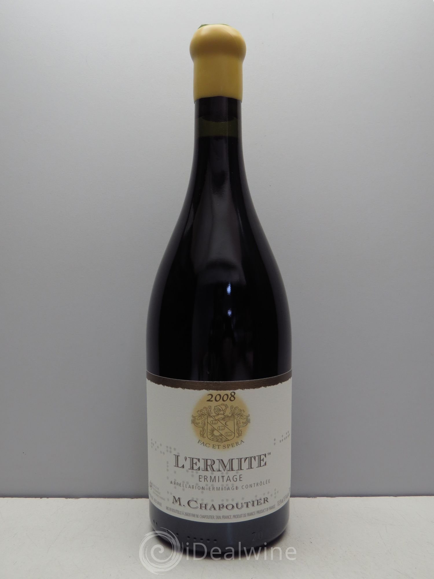 Hermitage Ermitage l'Ermite Chapoutier (sans prix de réserve) 2008 - Lot de 1 bouteille - 0