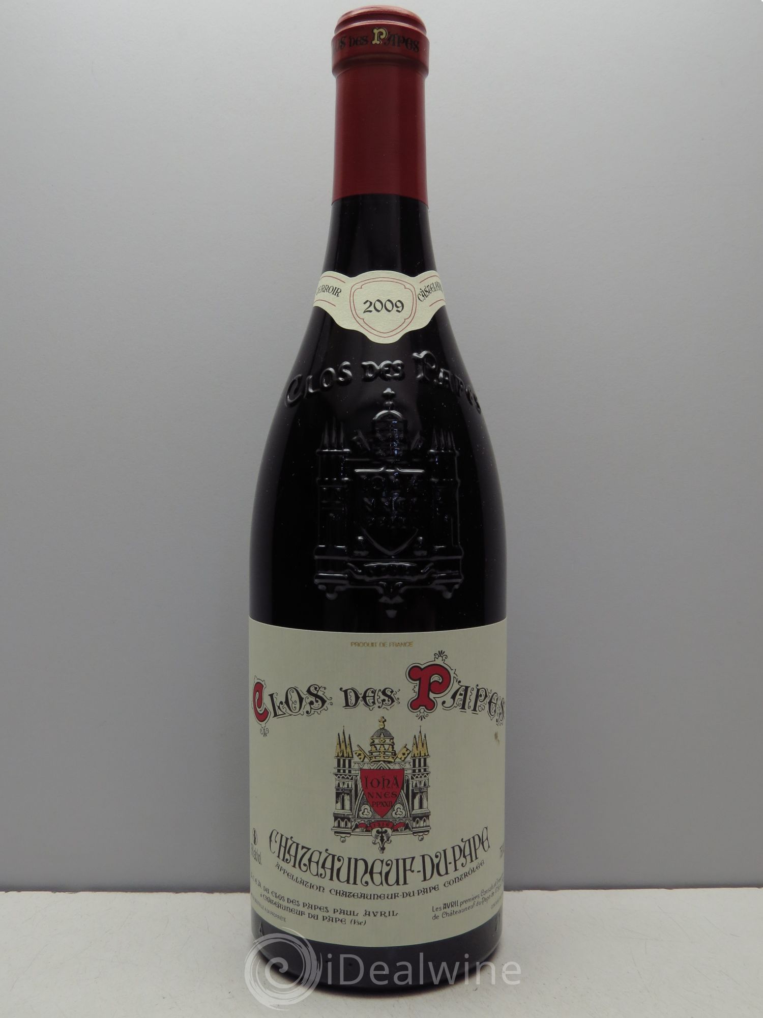 Châteauneuf-du-Pape Clos des Papes - Paul Avril 2009 - Lot de 6 bouteilles - 0