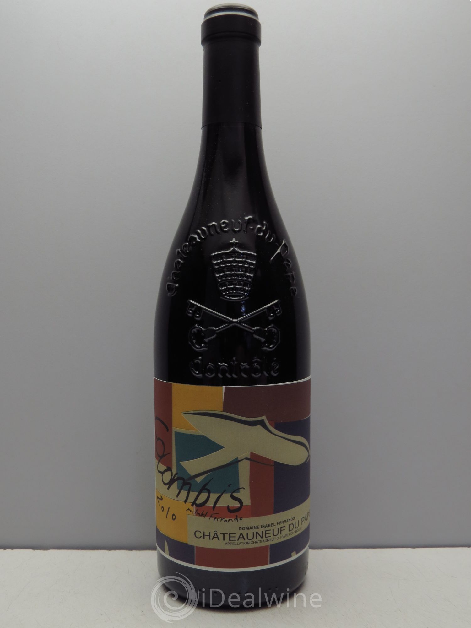 Châteauneuf-du-Pape Colombis Domaine Saint-Préfert 2010 - Lot de 6 bouteilles - 0