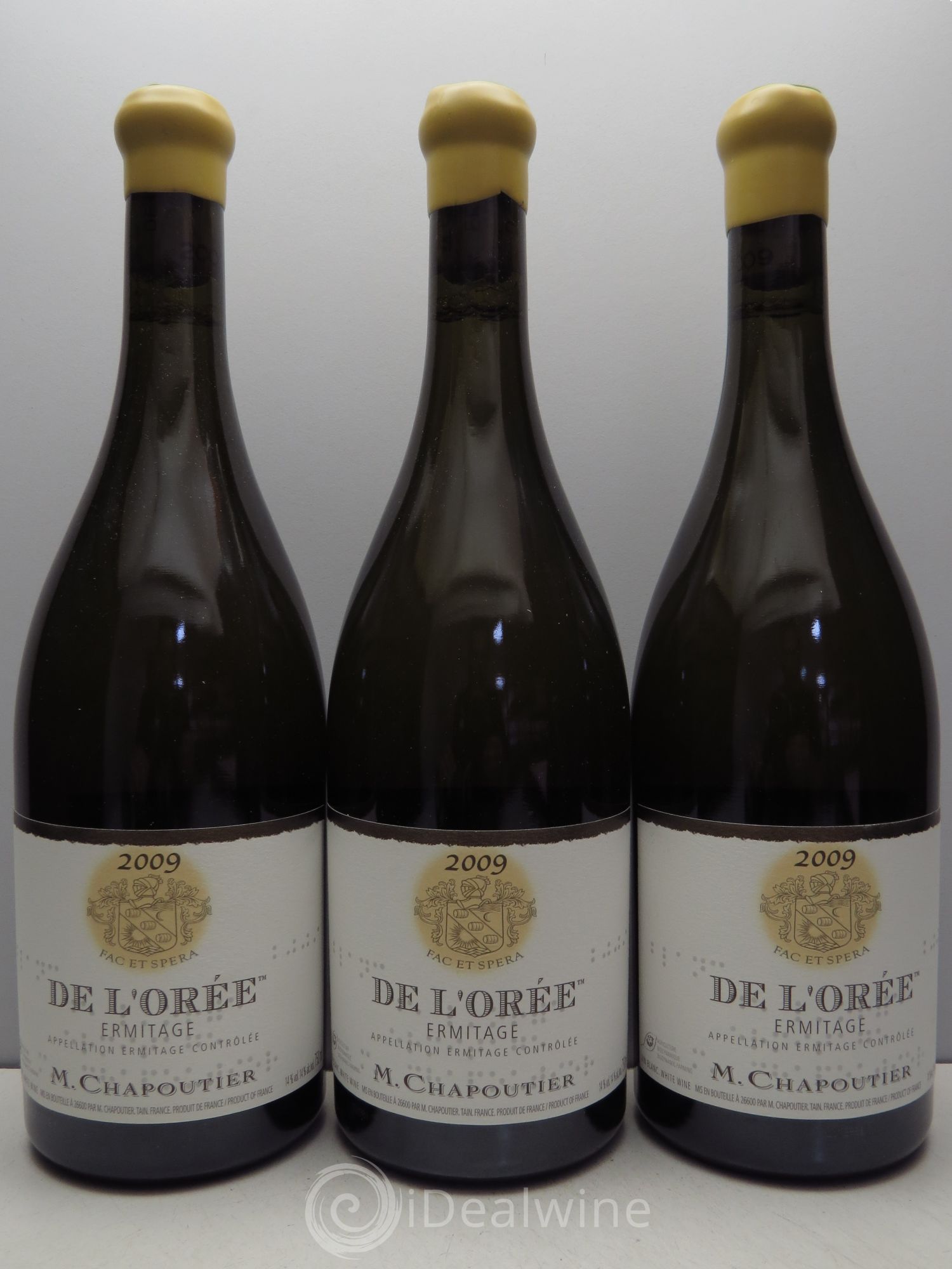Hermitage Ermitage de l'Orée Chapoutier 2009 - Lot de 3 bouteilles - 0
