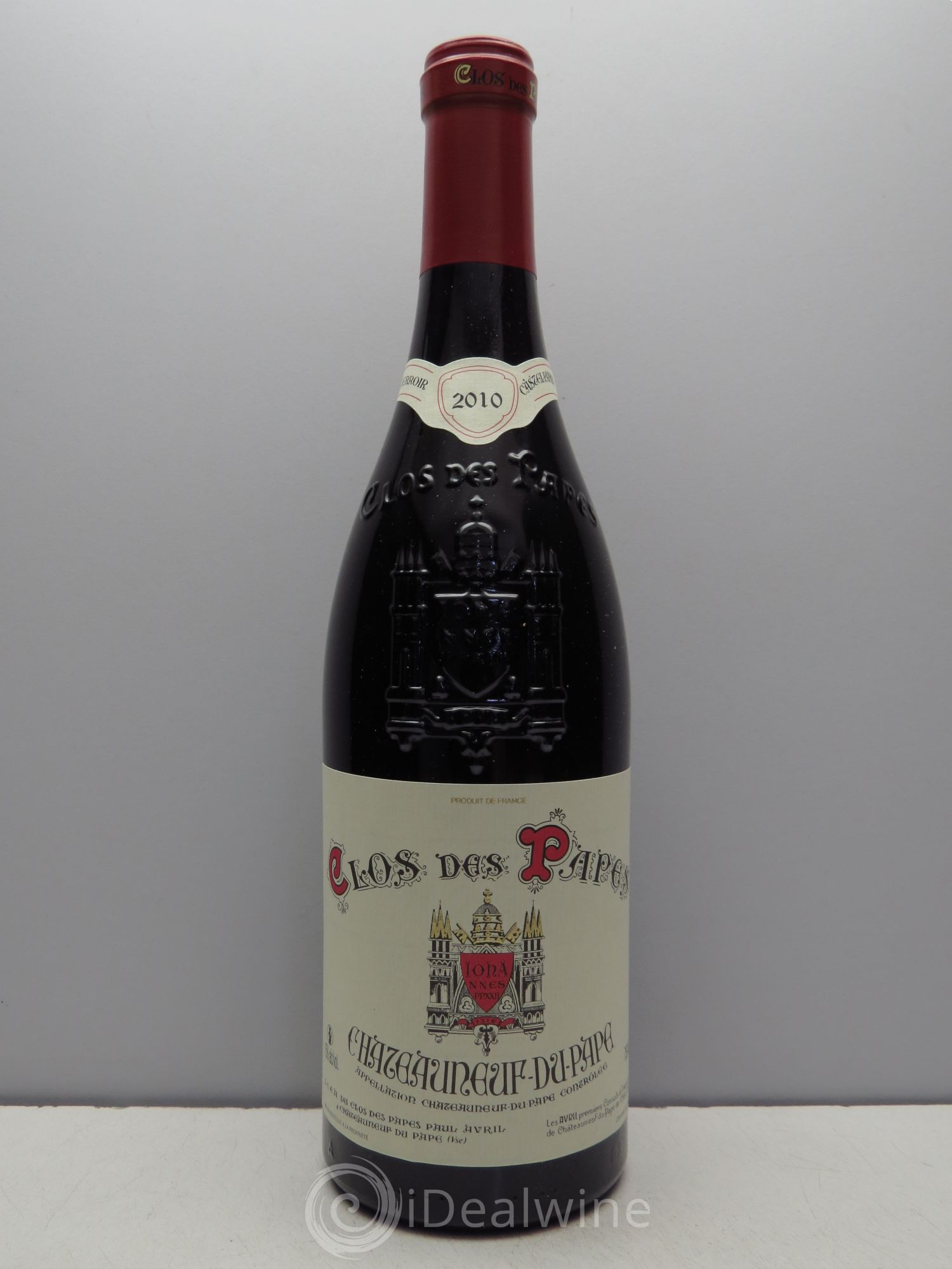 Châteauneuf-du-Pape Clos des Papes - Paul Avril 2010 - Lot de 6 bouteilles - 0
