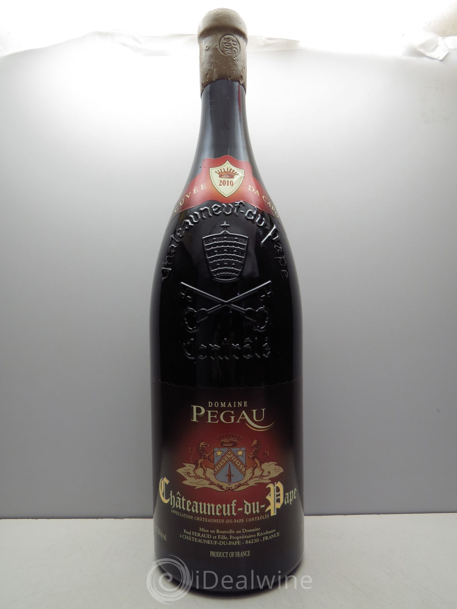Châteauneuf-du-Pape Domaine du Pégau Cuvée Da Capo Paul et Laurence Féraud 2010 - Lot de 1 double magnum - 0
