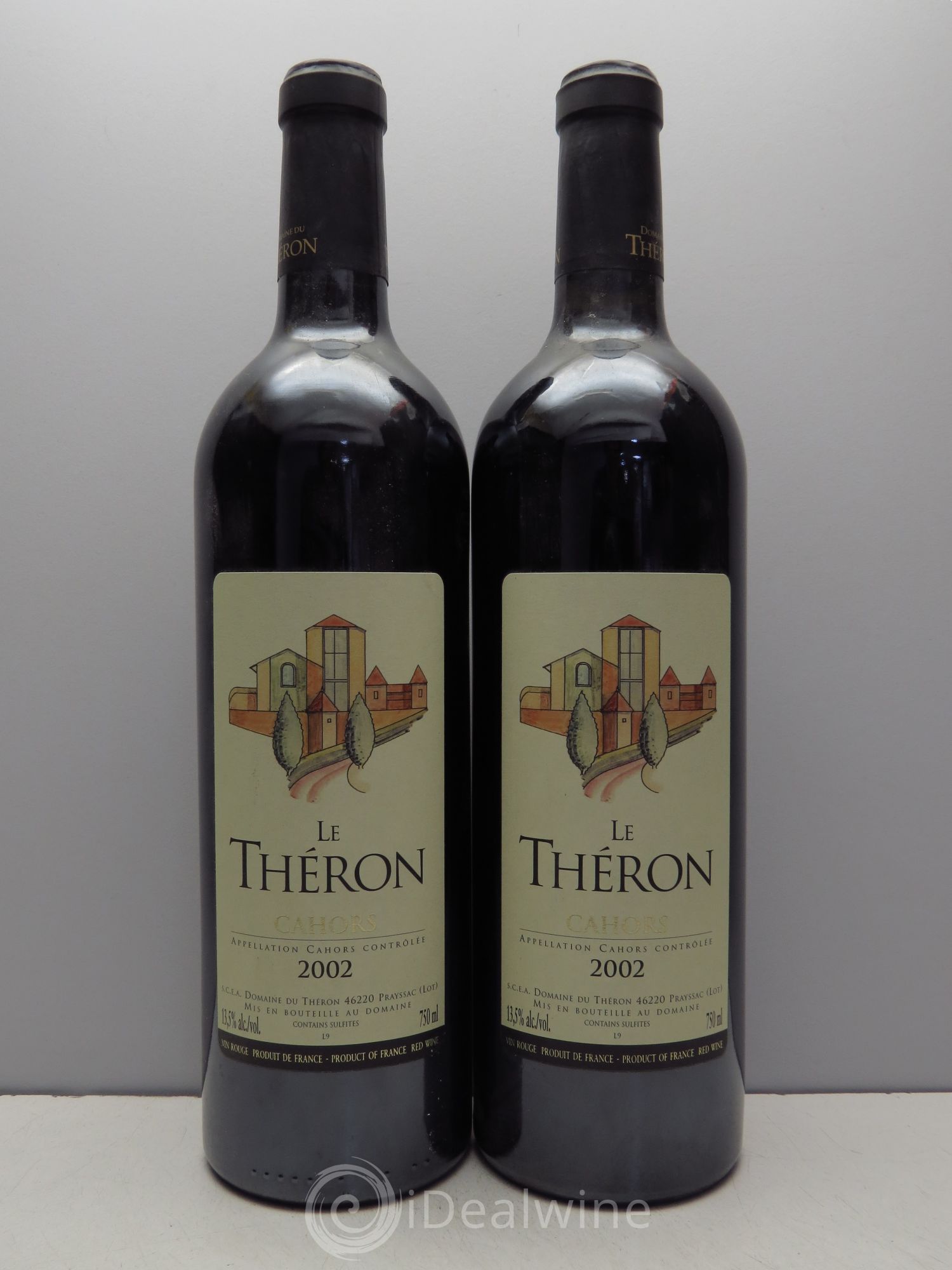 Cahors le Tréhon (sans prix de réserve - no reserve) 2002 - Posten von 2 Flaschen - 0