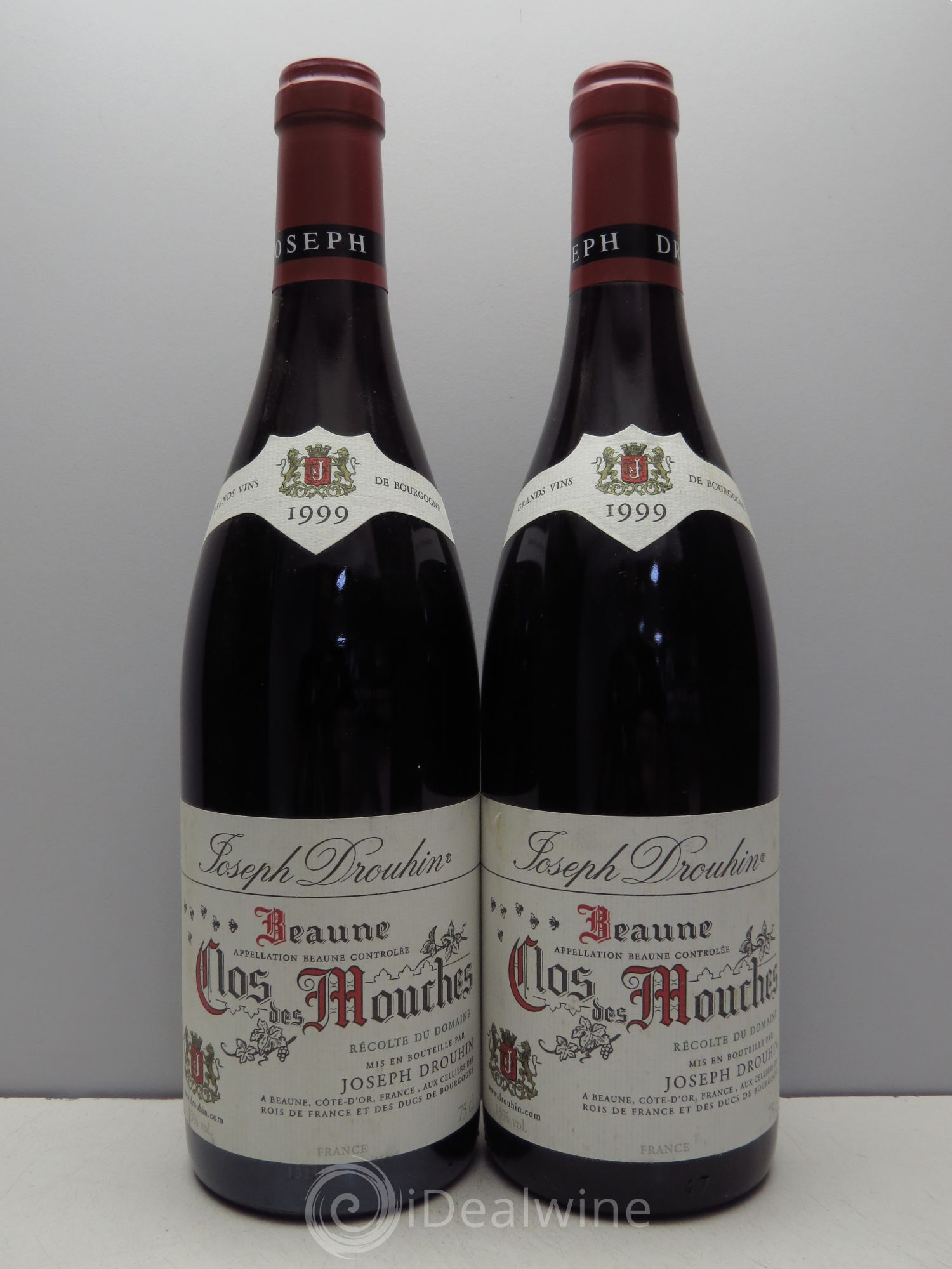 Beaune 1er Cru Clos des Mouches Joseph Drouhin 1999 - Lot de 2 bouteilles - 0