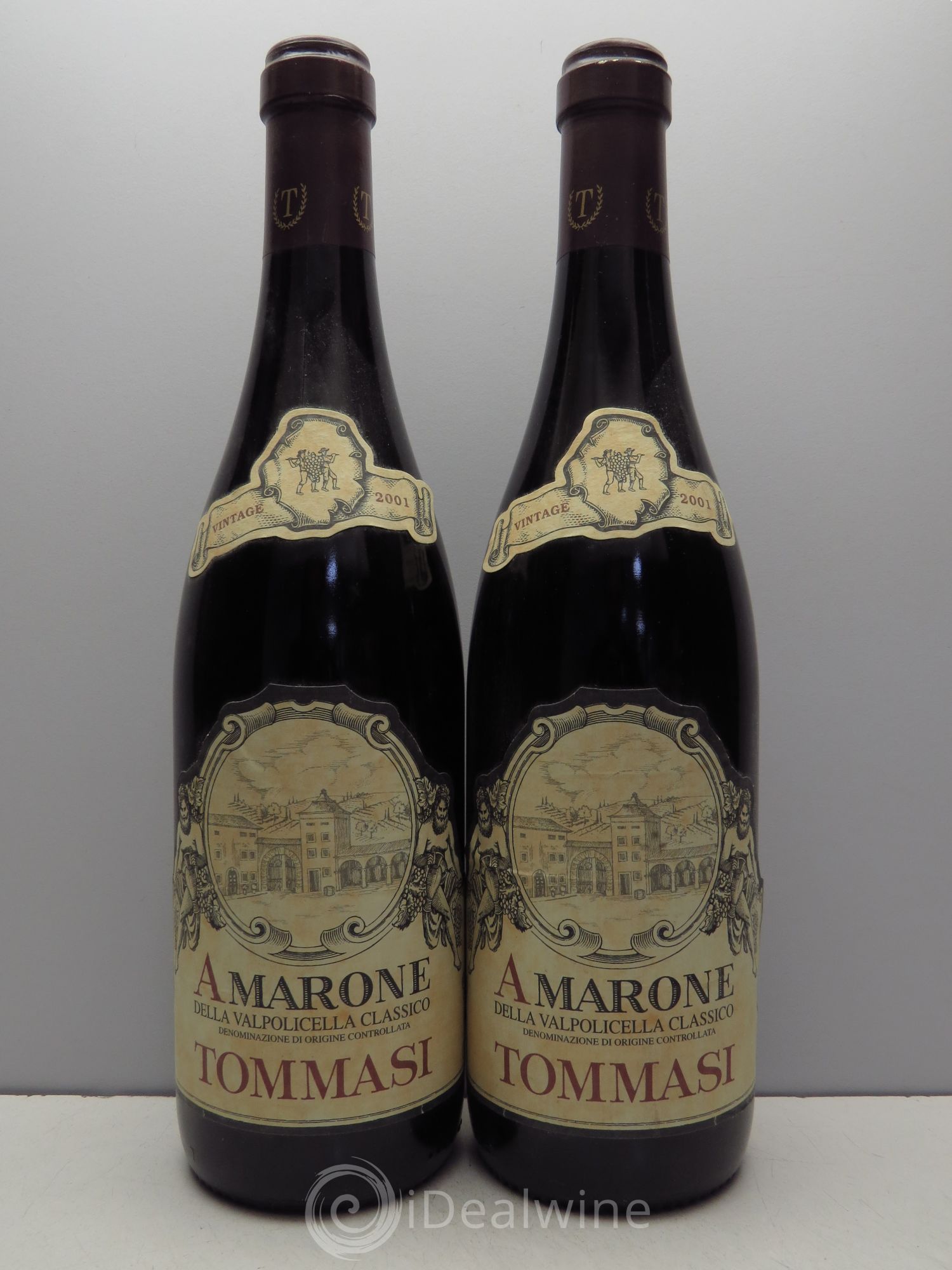 Amarone della Valpolicella DOC Tommasi (sans prix de réserve - no reserve) 2001 - Posten von 2 Flaschen - 0