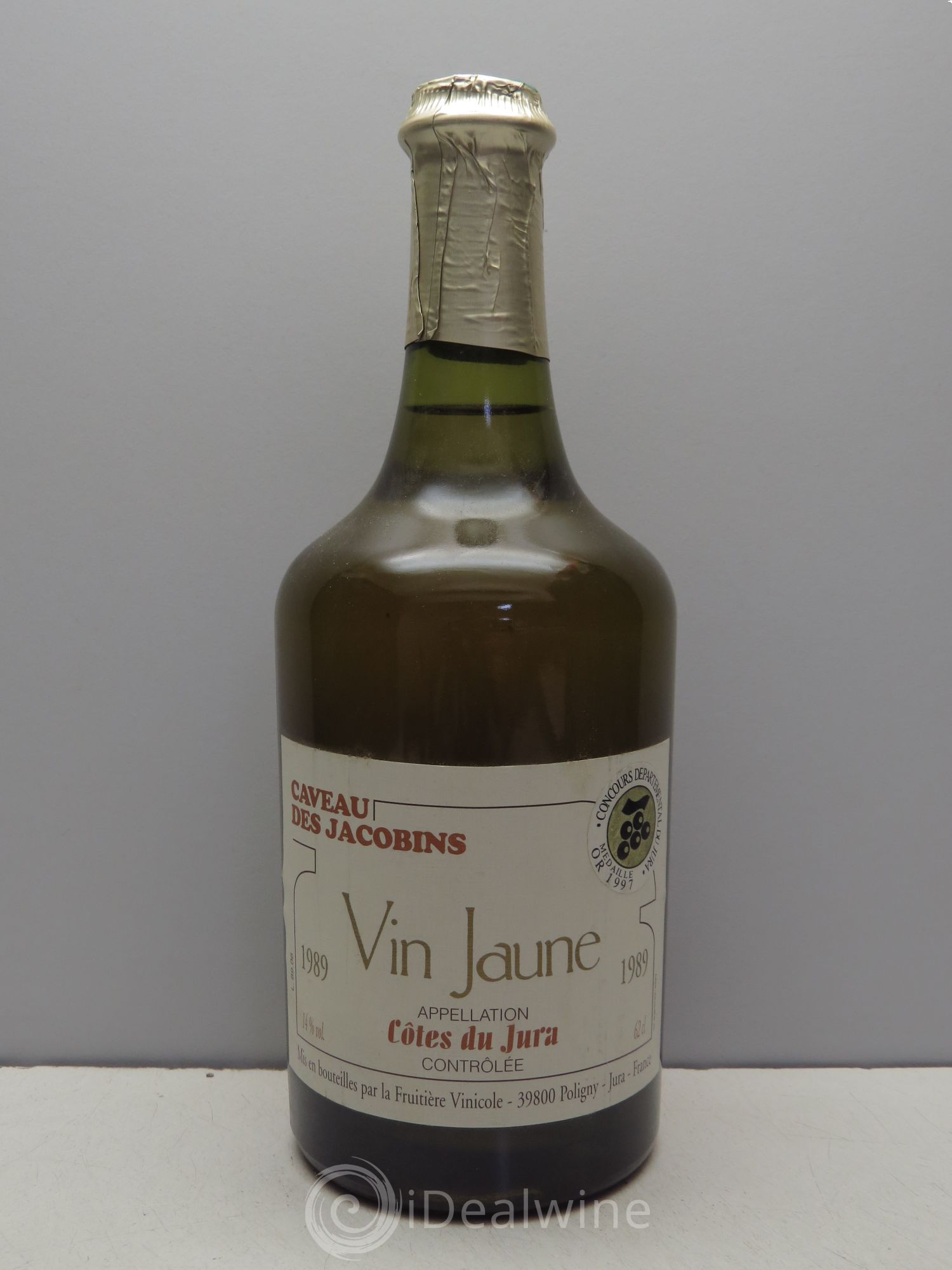 Arbois Vin Jaune Cave Jacobins (sans prix de réserve - no reserve) 1989 - Posten von 1 Flasche - 0