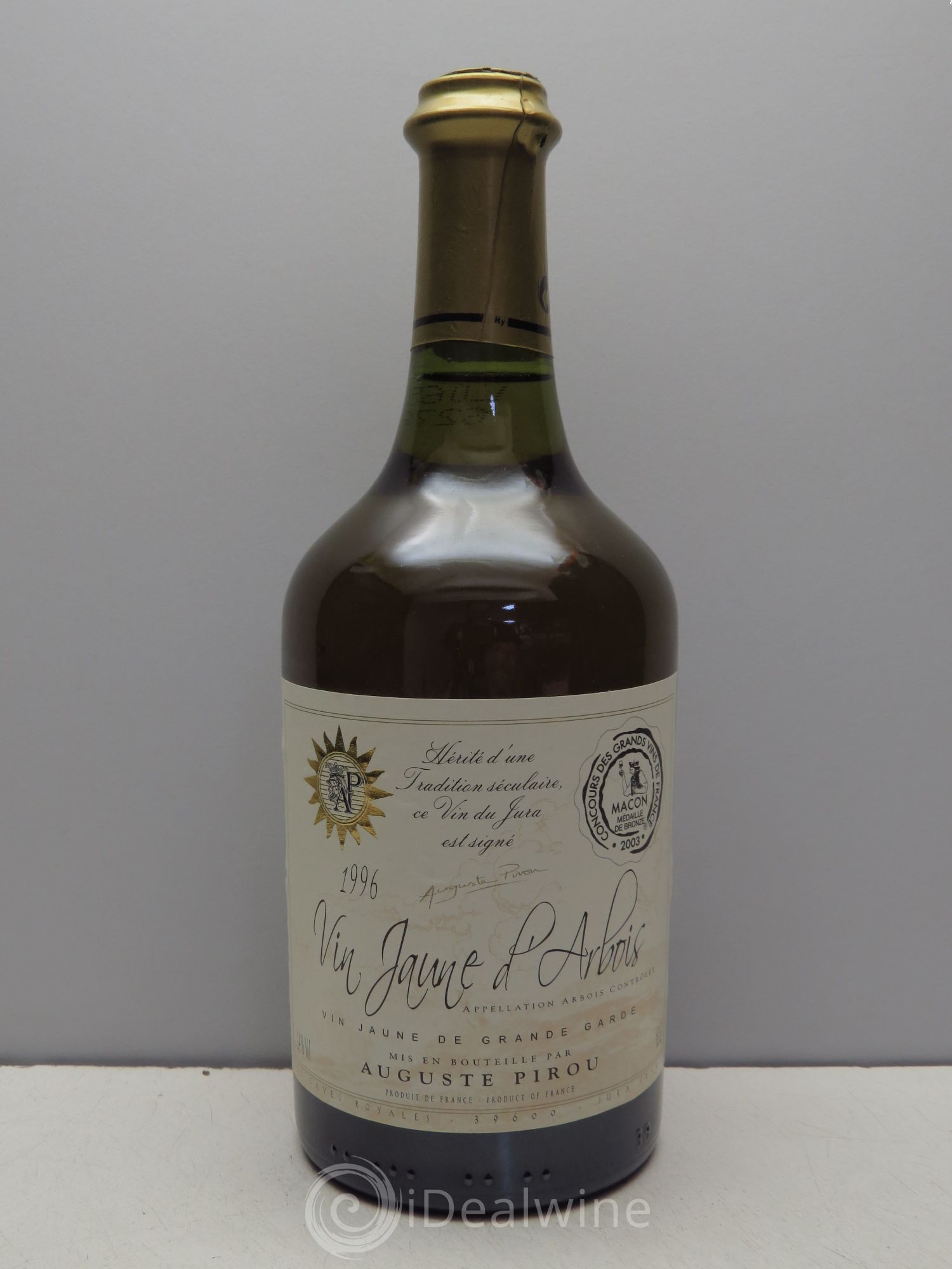 Arbois Vin Jaune Auguste Pirou (sans prix de réserve - no reserve) 1996 - Posten von 1 Flasche - 0