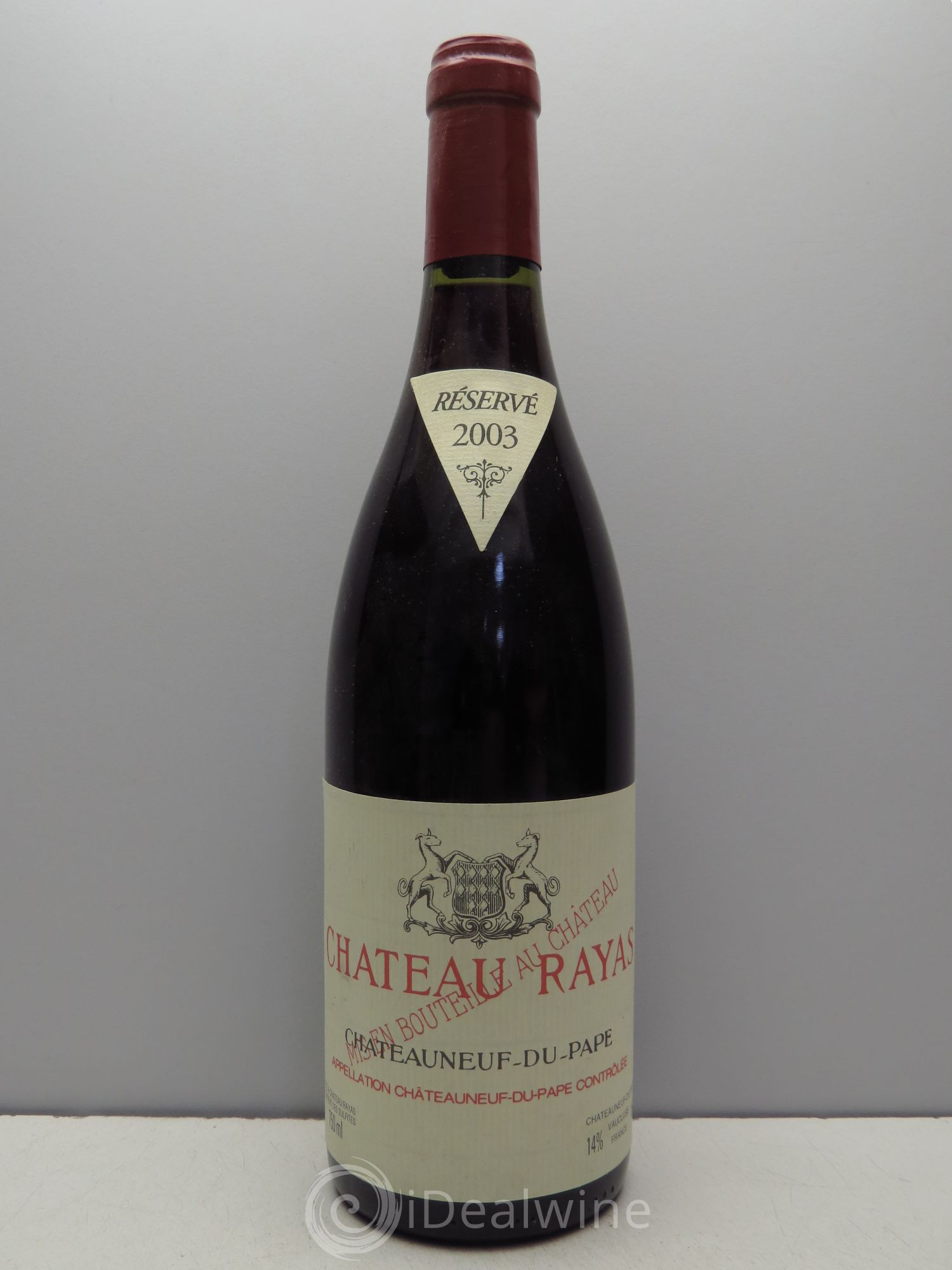 Châteauneuf-du-Pape Château Rayas Emmanuel Reynaud 2003 - Lot de 1 bouteille - 0