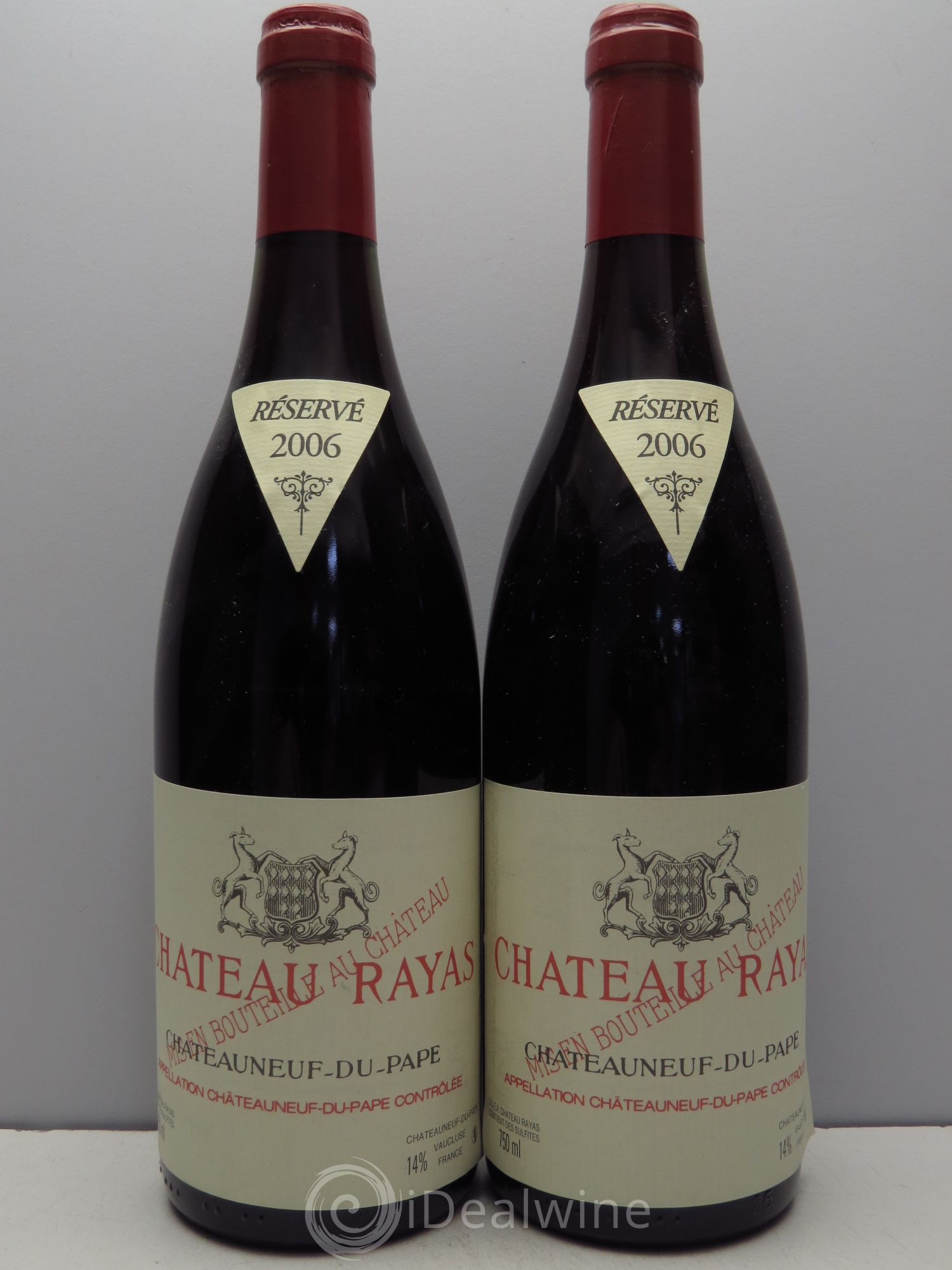 Châteauneuf-du-Pape Château Rayas Emmanuel Reynaud 2006 - Lot de 2 bouteilles - 0