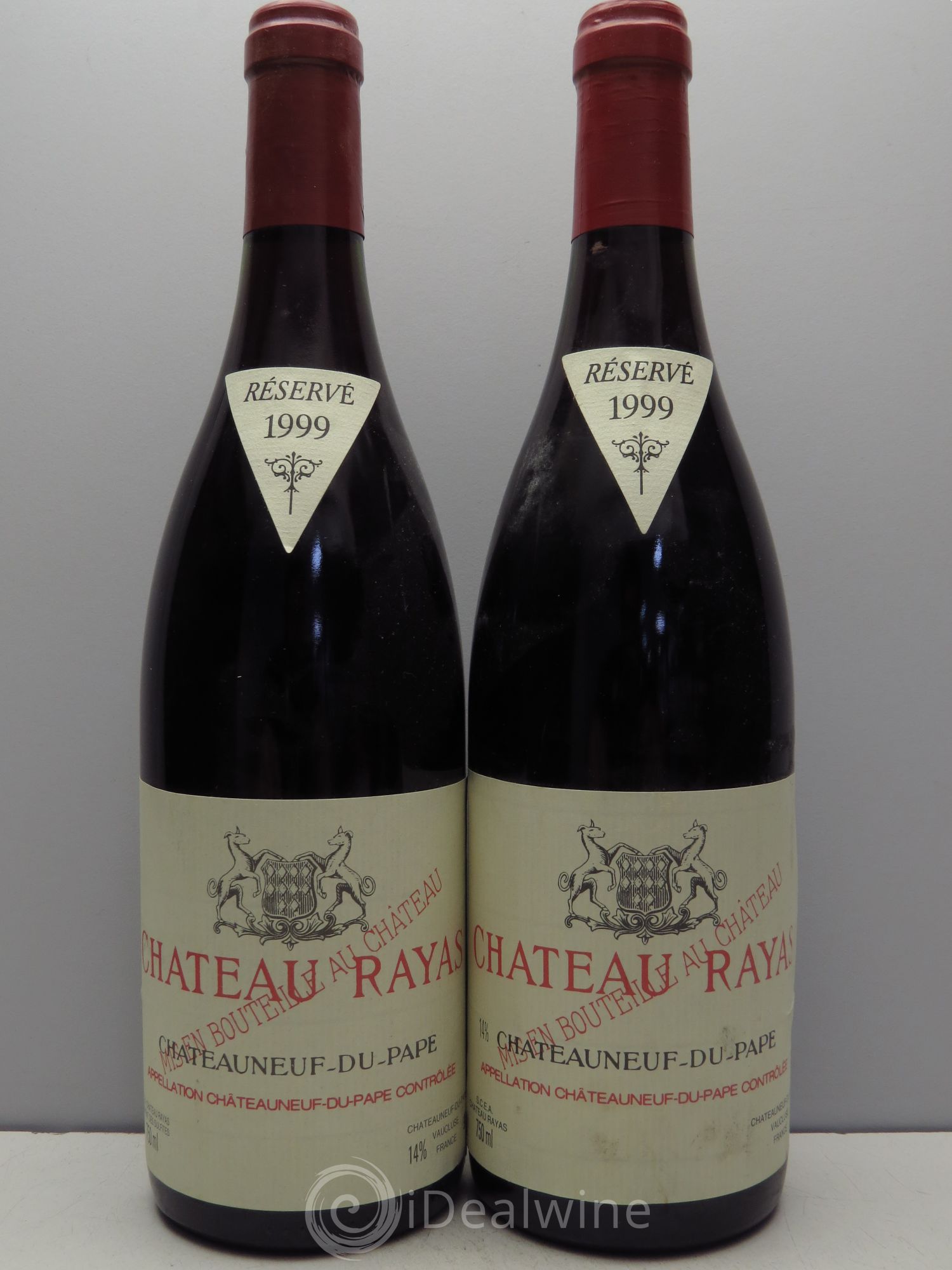 Châteauneuf-du-Pape Château Rayas Emmanuel Reynaud 1999 - Lot de 2 bouteilles - 0
