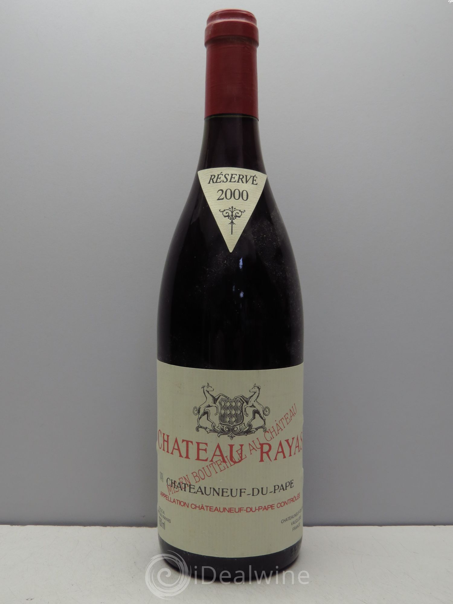 Châteauneuf-du-Pape Château Rayas Emmanuel Reynaud 2000 - Lot de 1 bouteille - 0