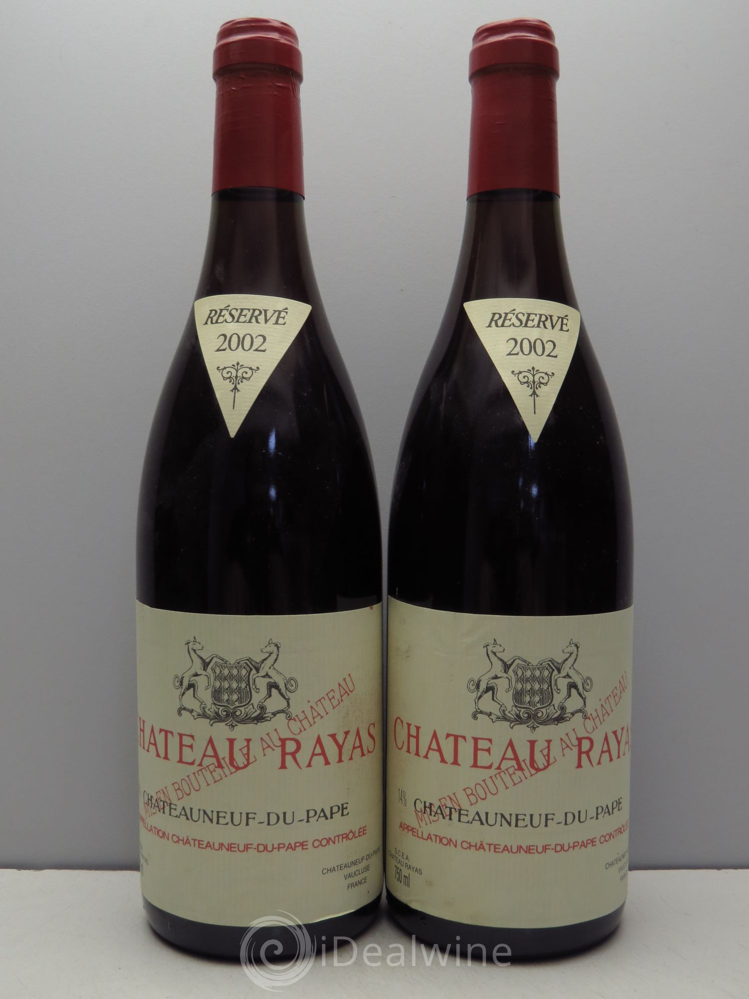Châteauneuf-du-Pape Château Rayas Emmanuel Reynaud 2002 - Lot de 2 bouteilles - 0