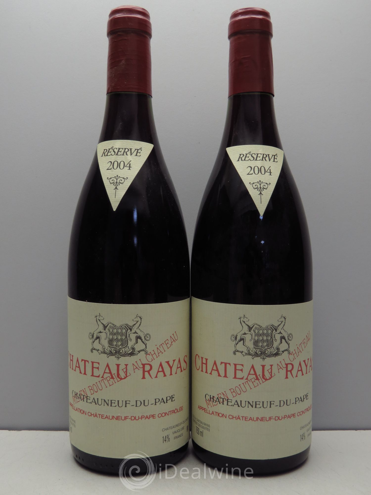 Châteauneuf-du-Pape Château Rayas Emmanuel Reynaud 2004 - Lot de 2 bouteilles - 0