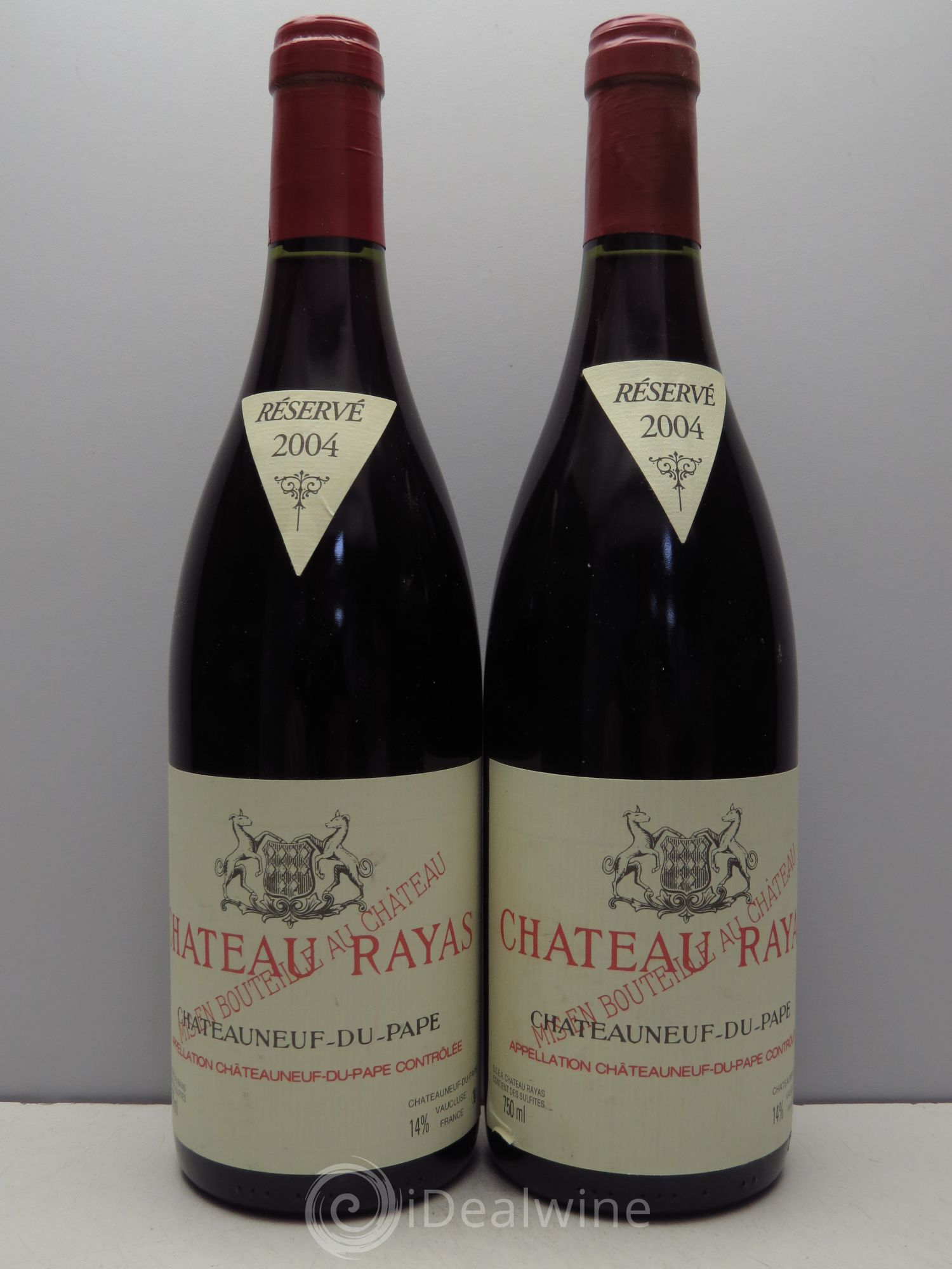 Châteauneuf-du-Pape Château Rayas Emmanuel Reynaud 2004 - Lot de 2 bouteilles - 0