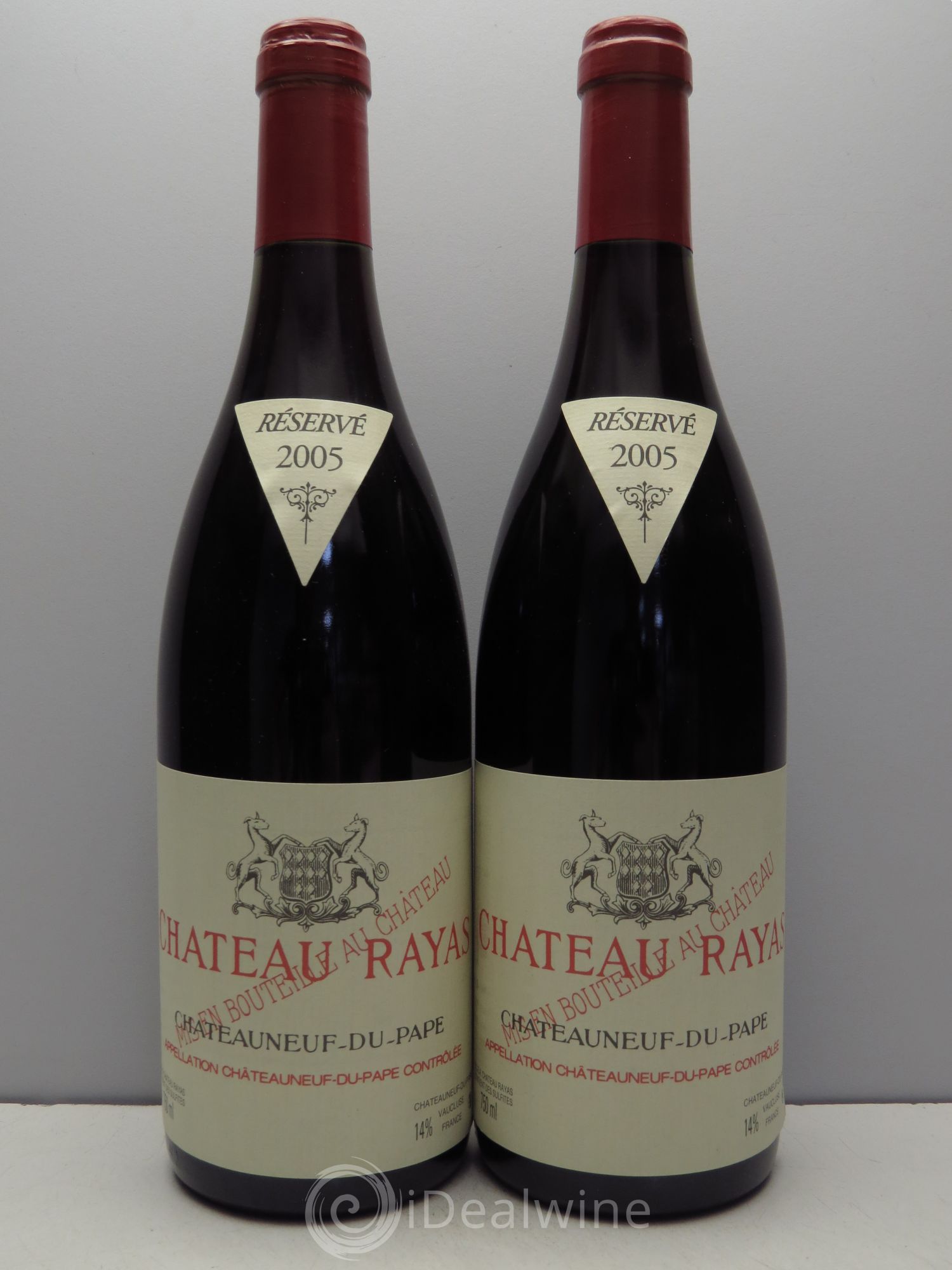 Châteauneuf-du-Pape Château Rayas Emmanuel Reynaud 2005 - Lot de 2 bouteilles - 0