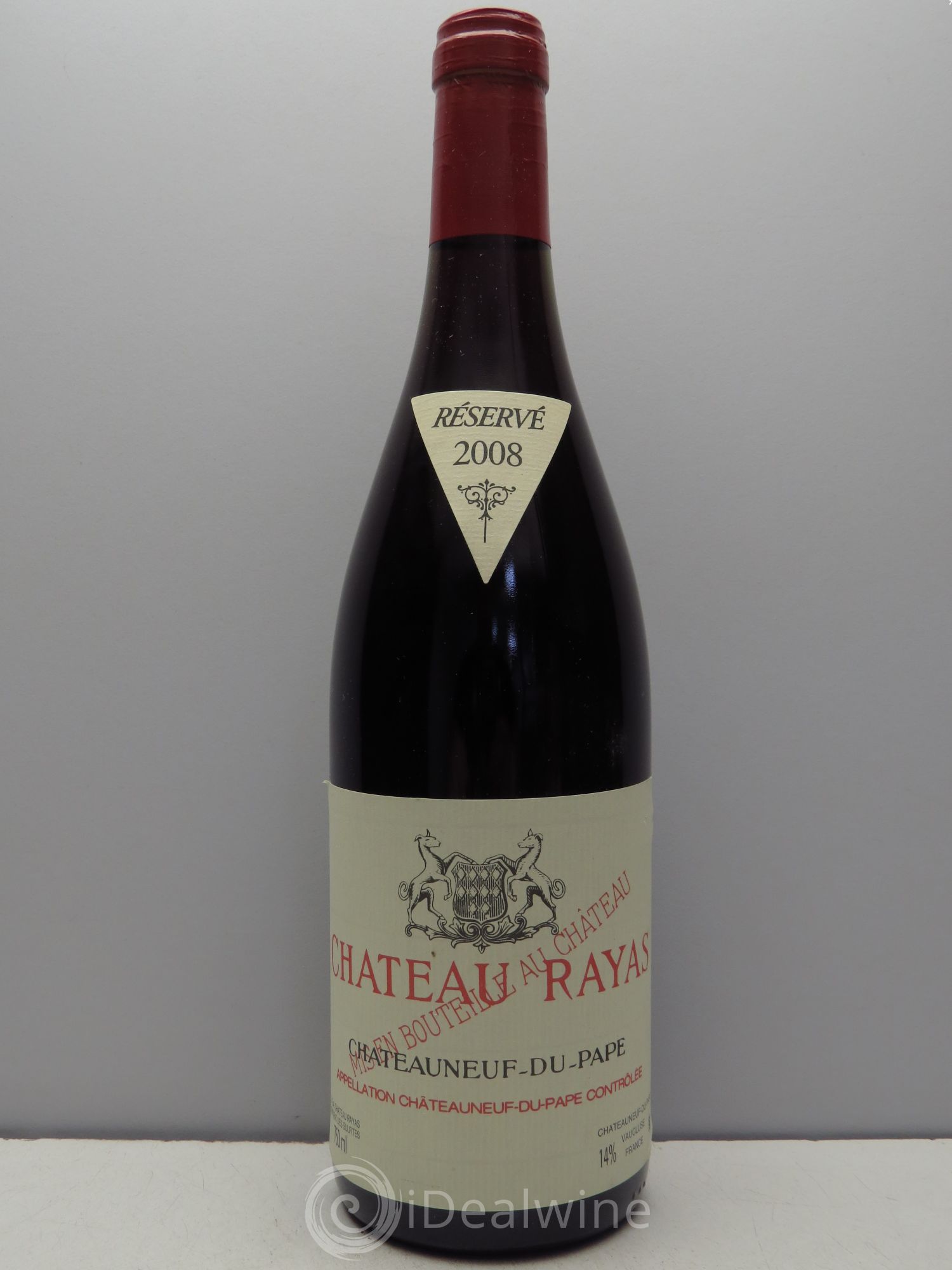 Châteauneuf-du-Pape Château Rayas Emmanuel Reynaud 2008 - Lot de 1 bouteille - 0