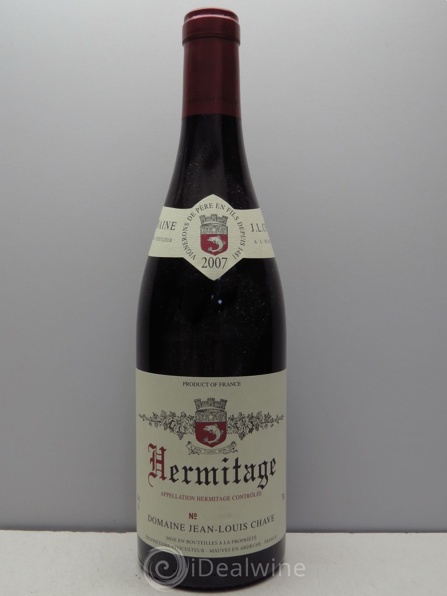 Hermitage Jean-Louis Chave 2007 - Lot de 1 bouteille - 0