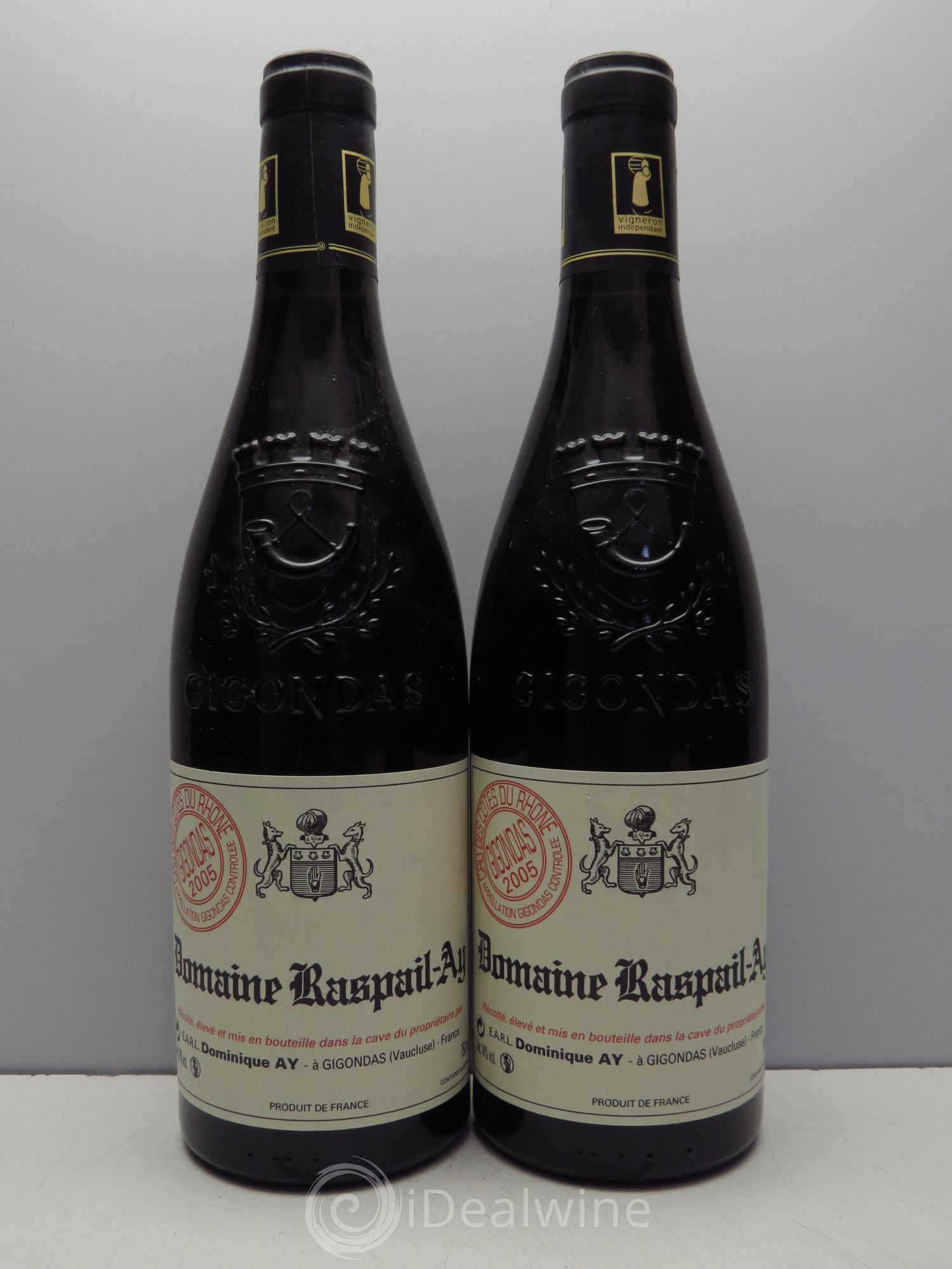 Gigondas (sans prix de réserve / no reserve) 2005 - Posten von 2 Flaschen - 0