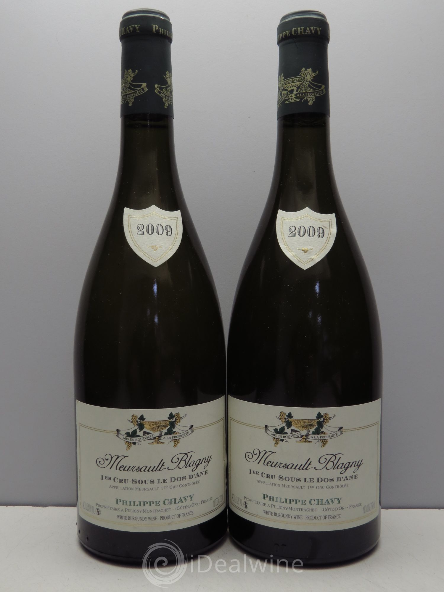 Meursault 1er Cru Philippe Chavy (sans prix de réserve / no reserve) 2009 - Posten von 2 Flaschen - 0