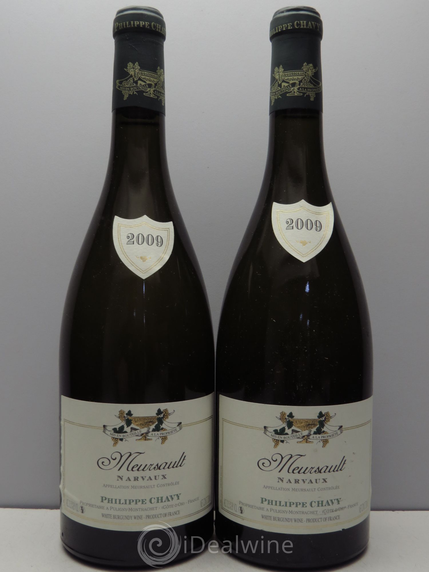 Meursault Narvaux Philippe Chavy (sans prix de réserve / no reserve) 2009 - Posten von 2 Flaschen - 0