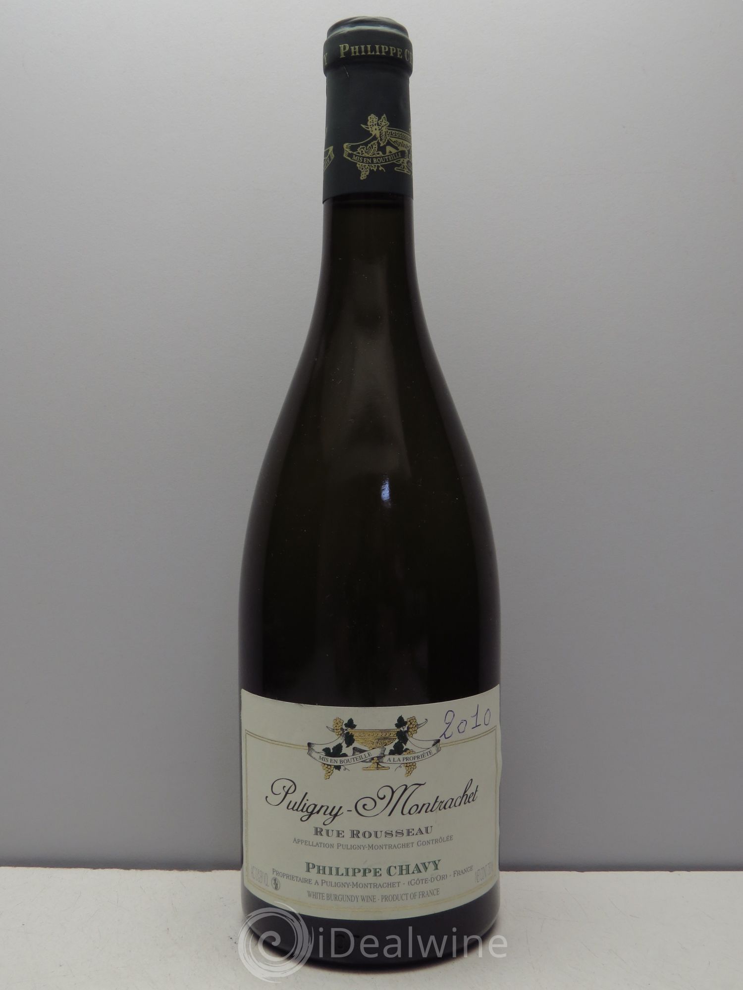 Puligny-Montrachet Rue Rousseau Domaine Philippe Chavy (sans prix de réserve - no reserve) 2010 - Posten von 1 Flasche - 0