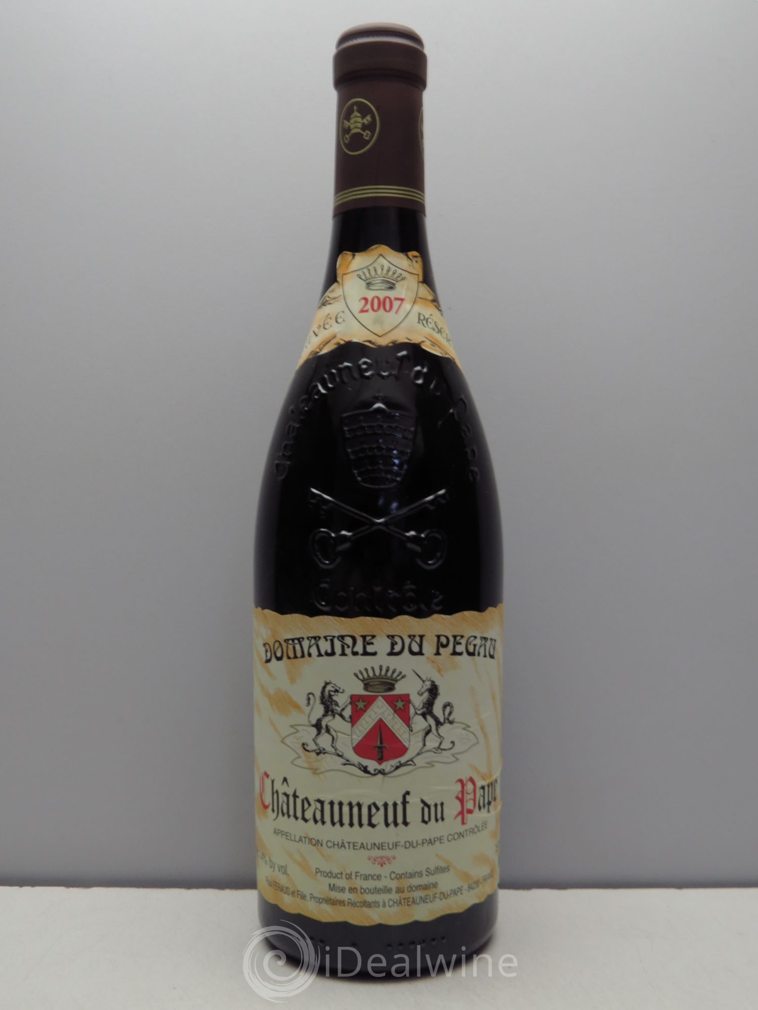Châteauneuf-du-Pape Domaine du Pégau Cuvée Réservée Paul et Laurence Féraud 2007 - Lot de 6 bouteilles - 0