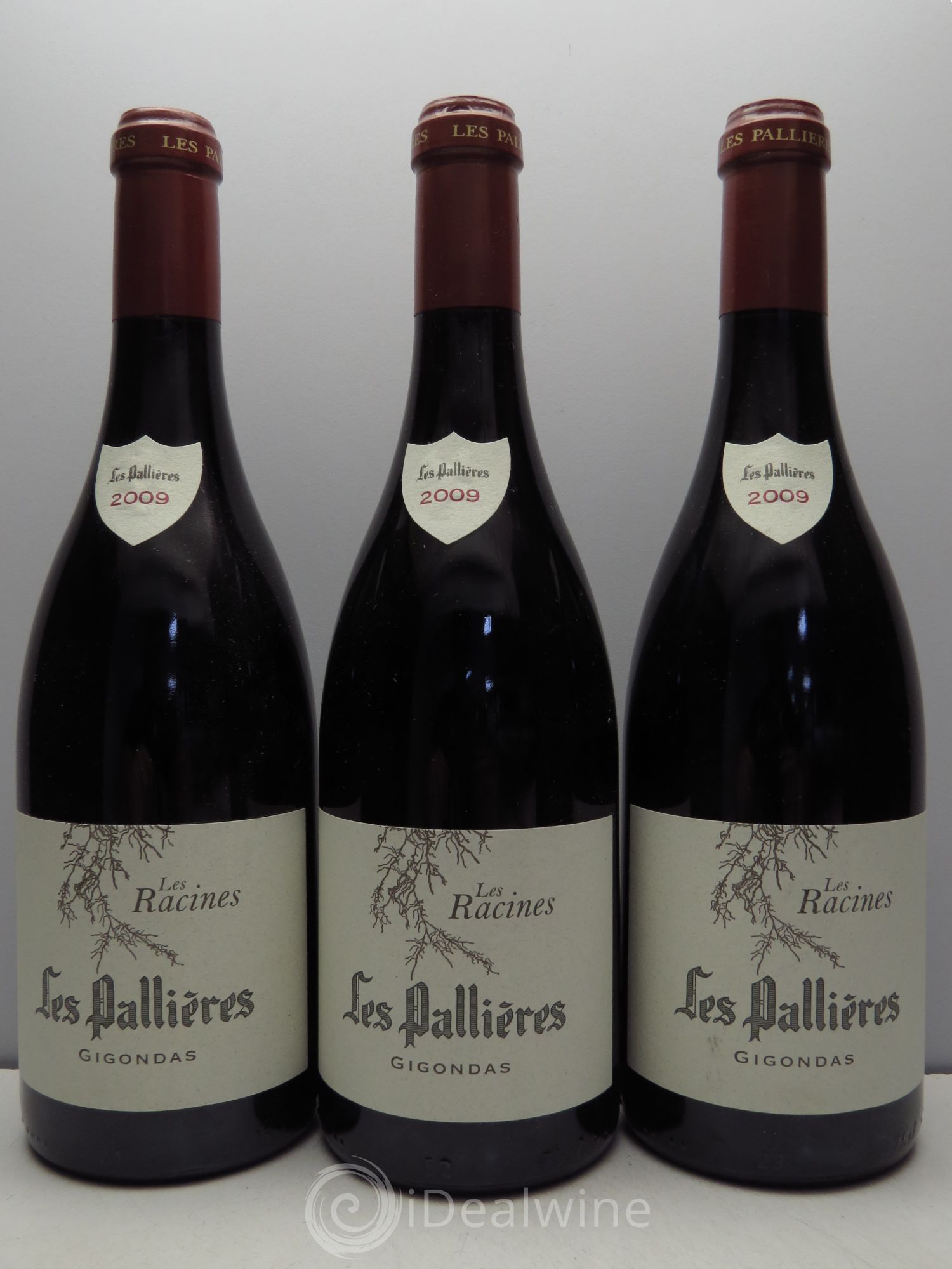 Gigondas les Racines (sans prix de réserve / no reserve) 2009 - Posten von 3 Flaschen - 0