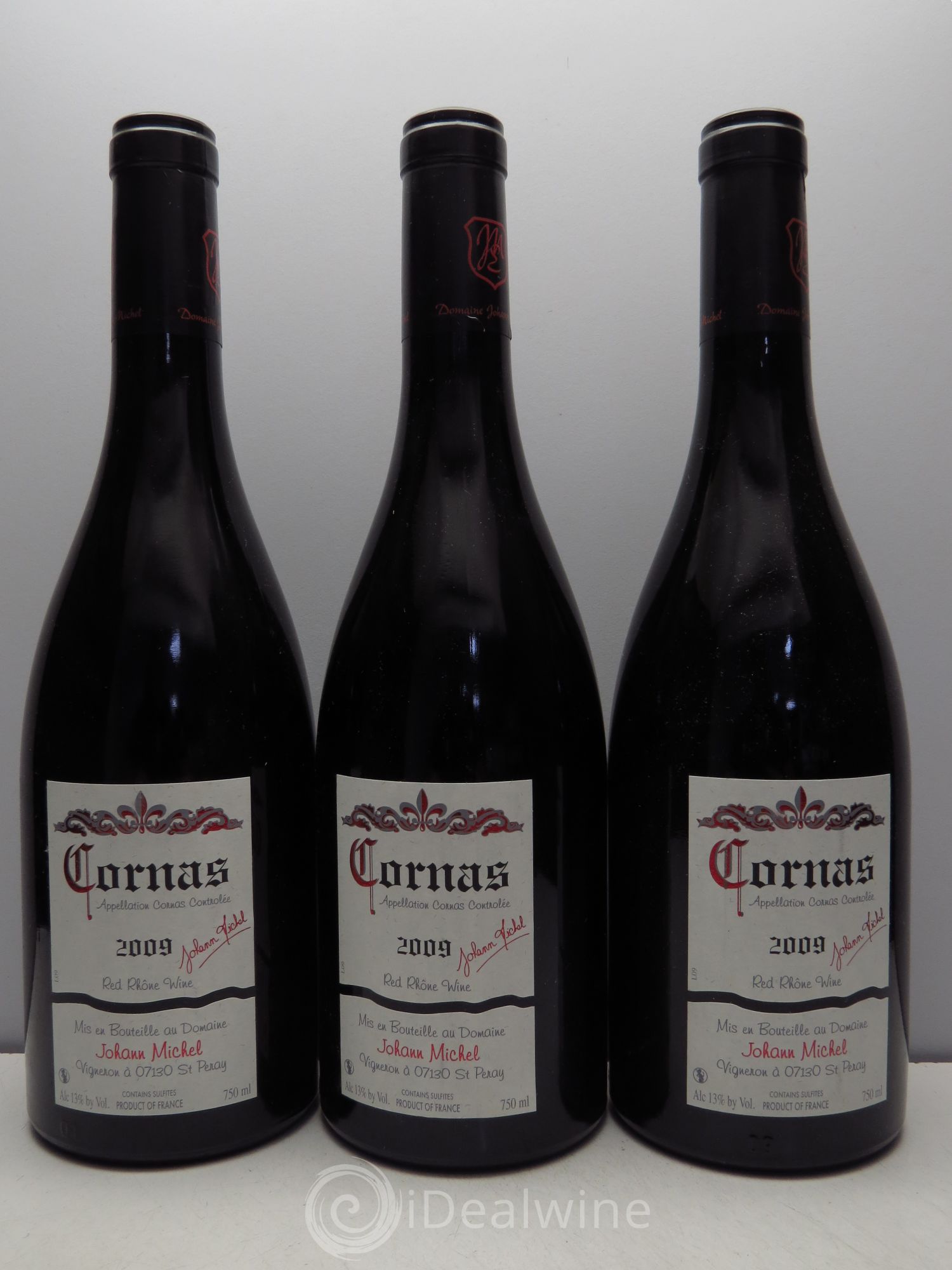 Cornas Johann Michel Tradition (sans prix de réserve - no reserve) 2009 - Posten von 3 Flaschen - 0
