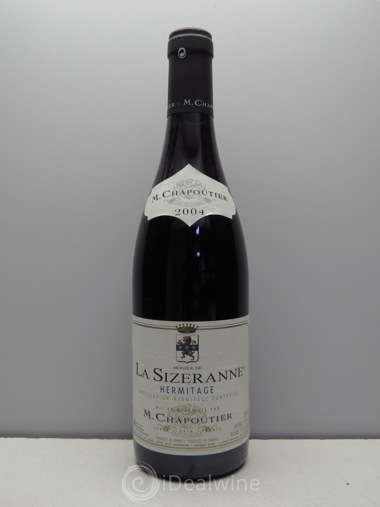 Hermitage Monier de La Sizeranne Chapoutier (sans prix de réserve / no reserve) 2004 - Posten von 1 Flasche - 0