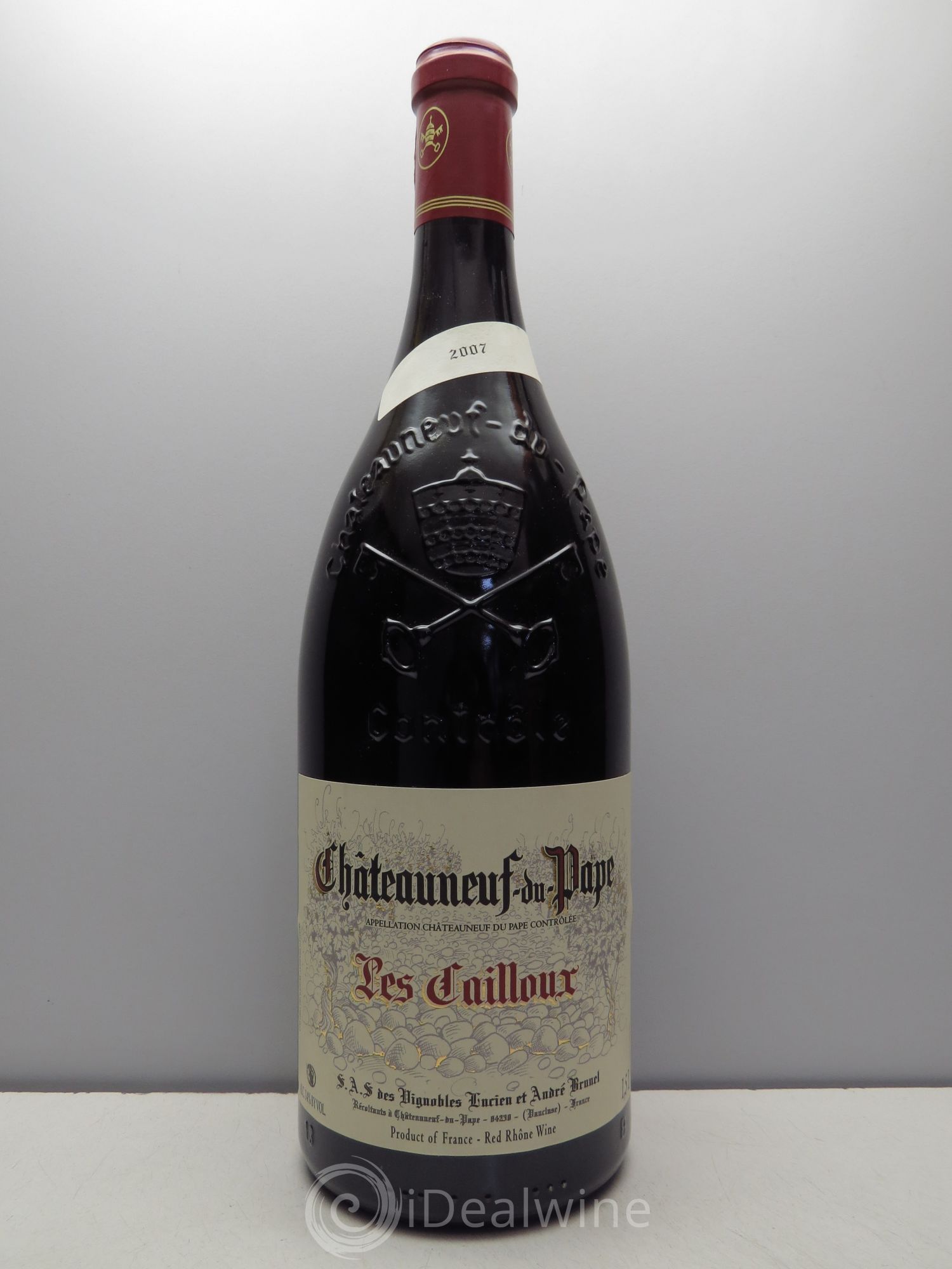 Châteauneuf-du-Pape Les Cailloux André Brunel (sans prix de réserve - no reserve) 2007 - Posten von 1 Magnum - 0
