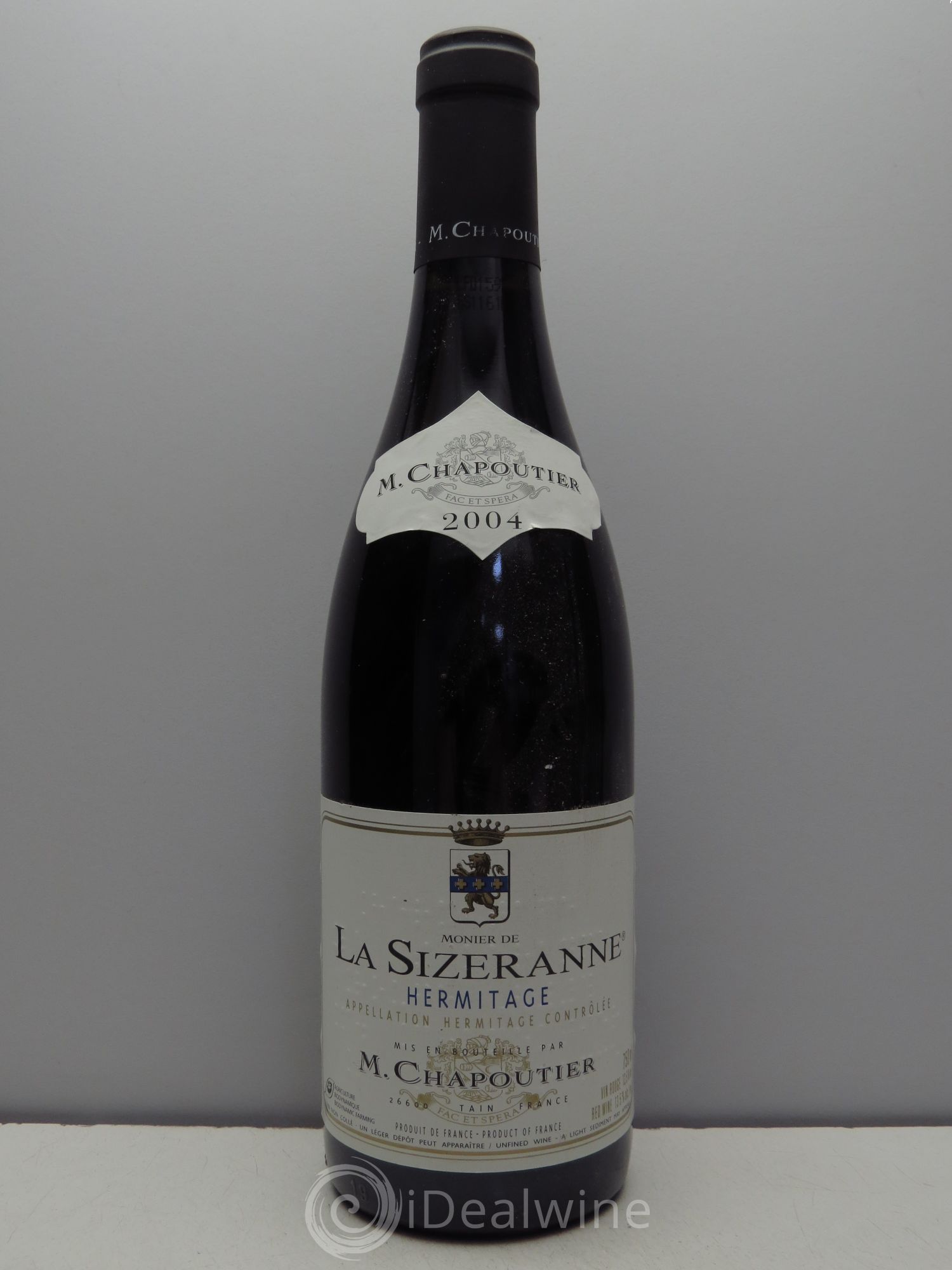 Hermitage Monier de La Sizeranne Chapoutier (sans prix de réserve / no reserve) 2004 - Lotto di 1 bottiglia - 0