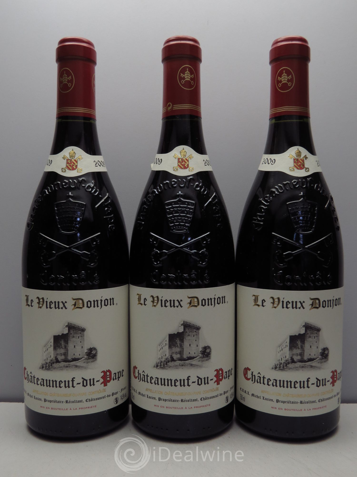 Châteauneuf-du-Pape (sans prix de réserve - no reserve) 2009 - Posten von 3 Flaschen - 0