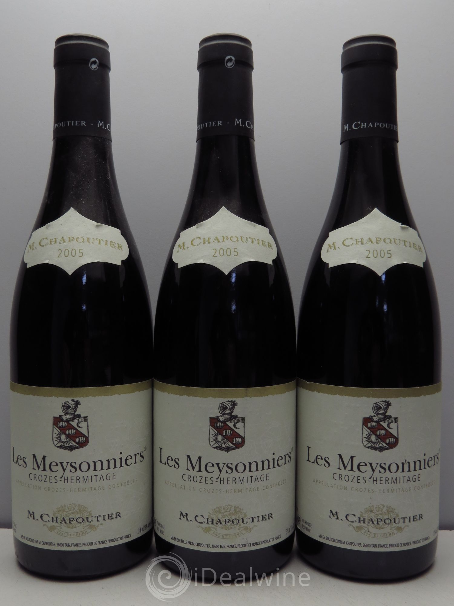 Crozes-Hermitage les Meysonniers (sans prix de réserve - no reserve) 2005 - Posten von 3 Flaschen - 0