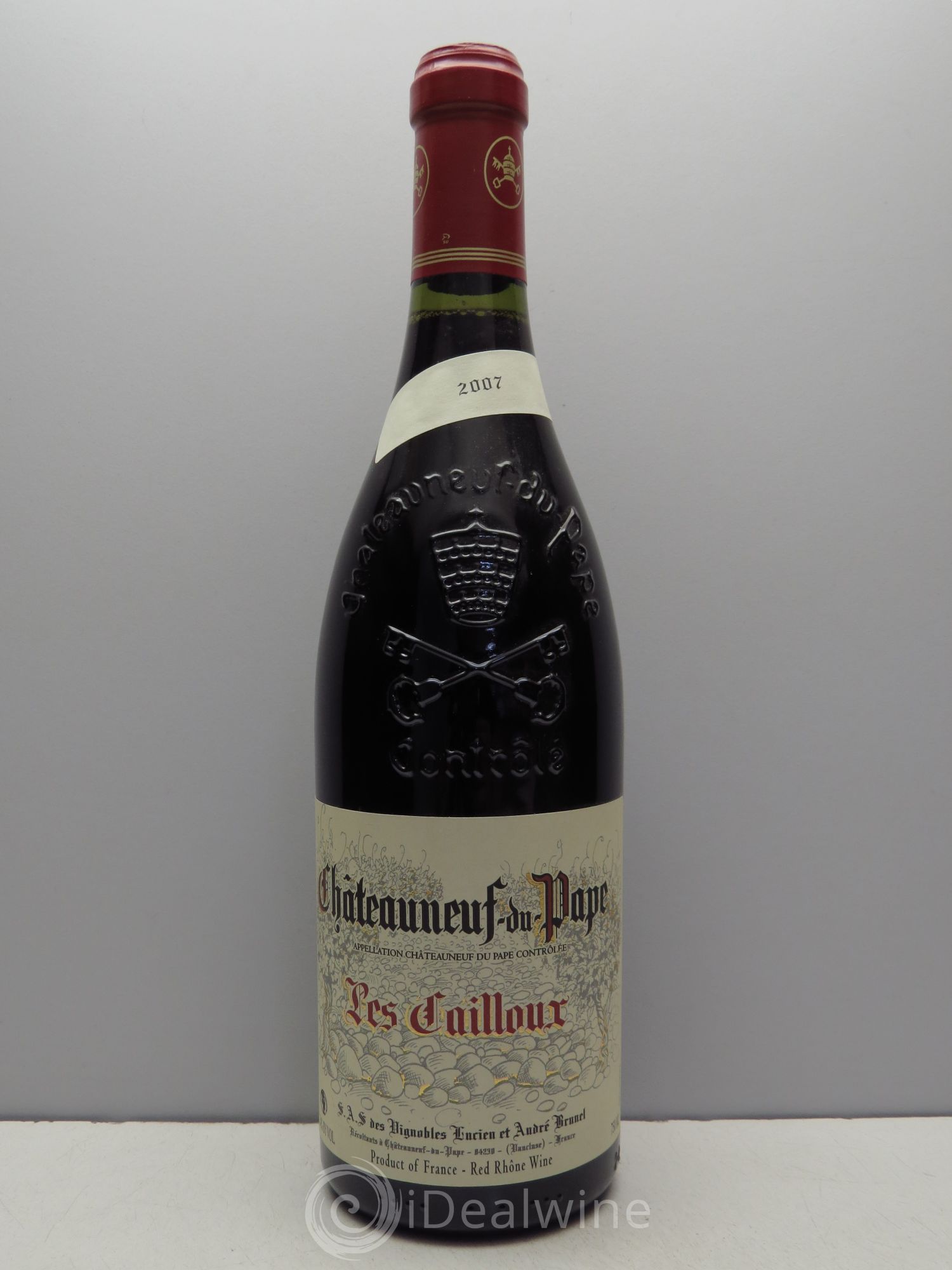 Châteauneuf-du-Pape Les Cailloux André Brunel (sans prix de réserve / no reserve) 2007 - Posten von 1 Flasche - 0