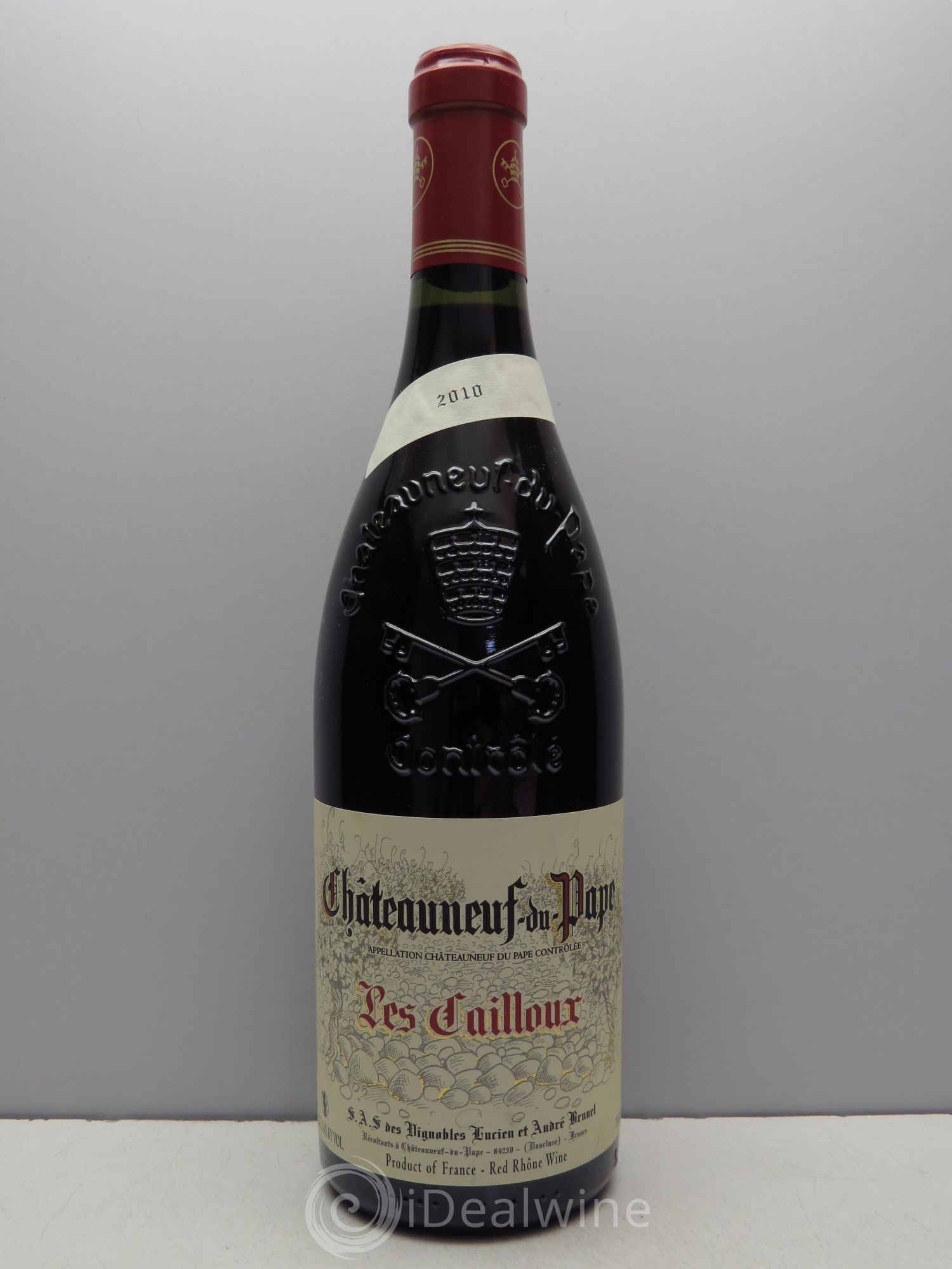 Châteauneuf-du-Pape Les Cailloux André Brunel 2010 - Lot de 6 bouteilles - 0
