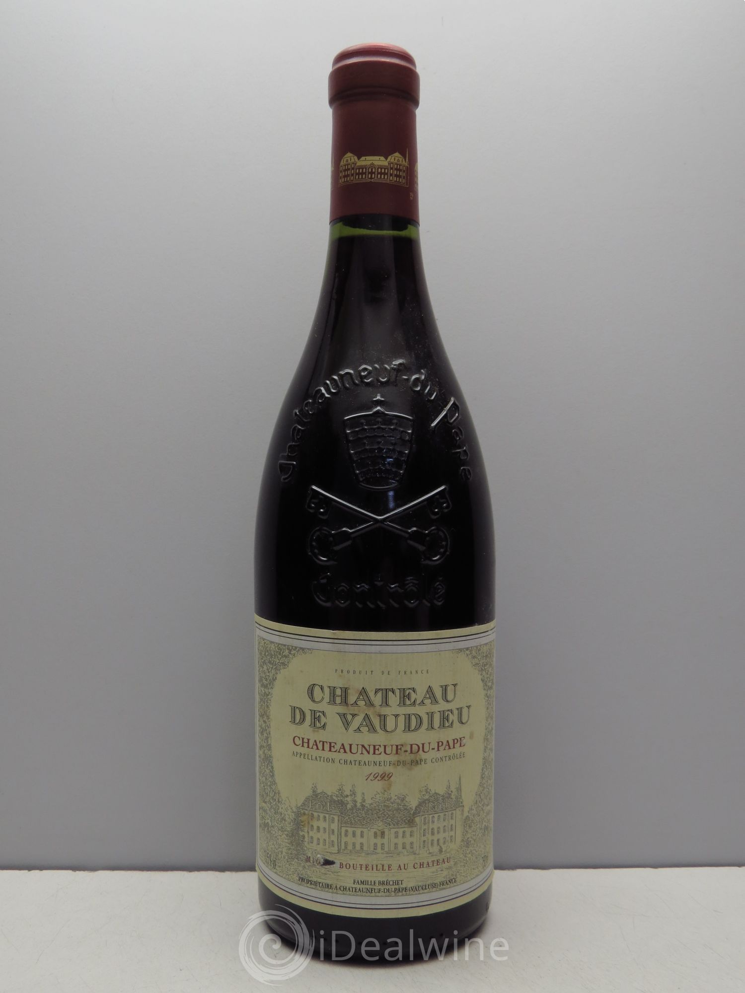 Châteauneuf-du-Pape Château de Vaudieu (sans prix de réserve / no reserve) 1999 - Posten von 1 Flasche - 0