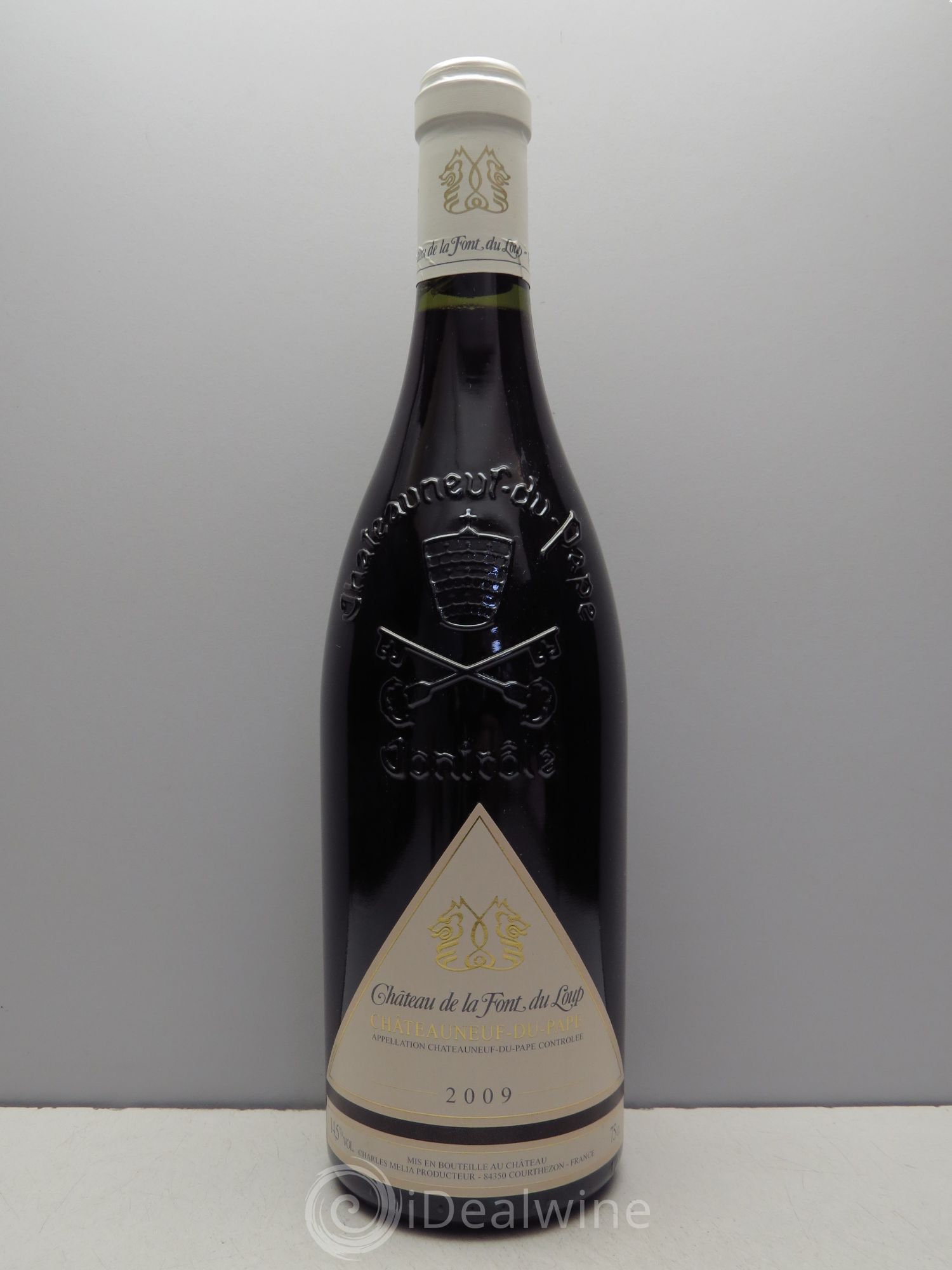 Châteauneuf-du-Pape (sans prix de réserve - no reserve) 2009 - Posten von 1 Flasche - 0